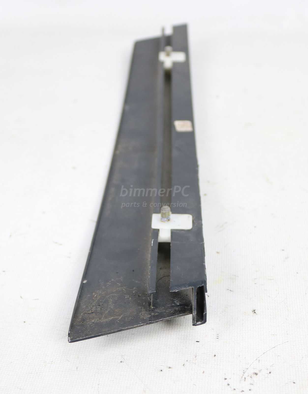 Picture of BMW 51368120503 Left Rear C Pillar Glass Metal Outside Pillar Vertical Trim E34 Touring Wagon for sale