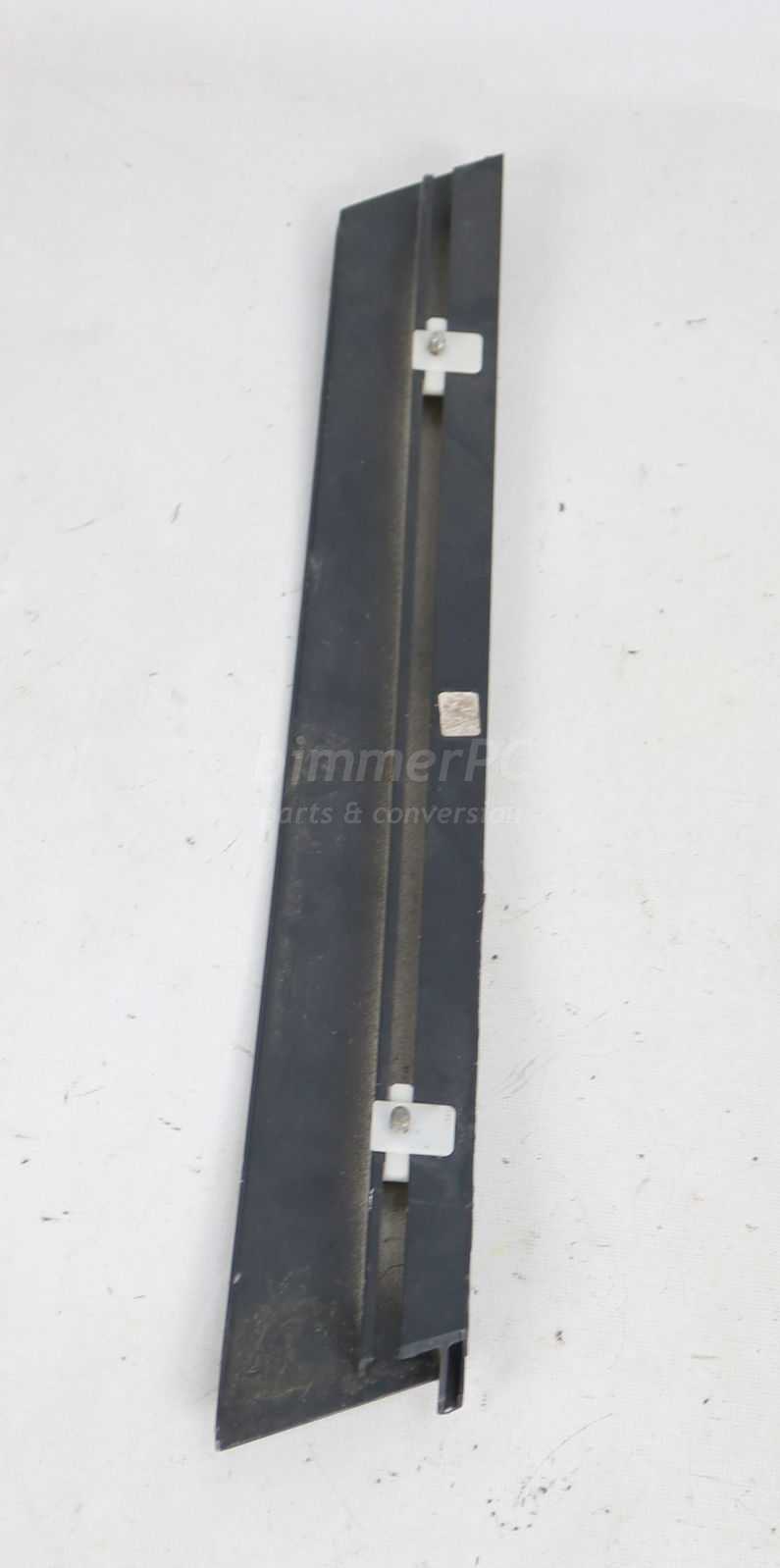 Picture of BMW 51368120503 Left Rear C Pillar Glass Metal Outside Pillar Vertical Trim E34 Touring Wagon for sale