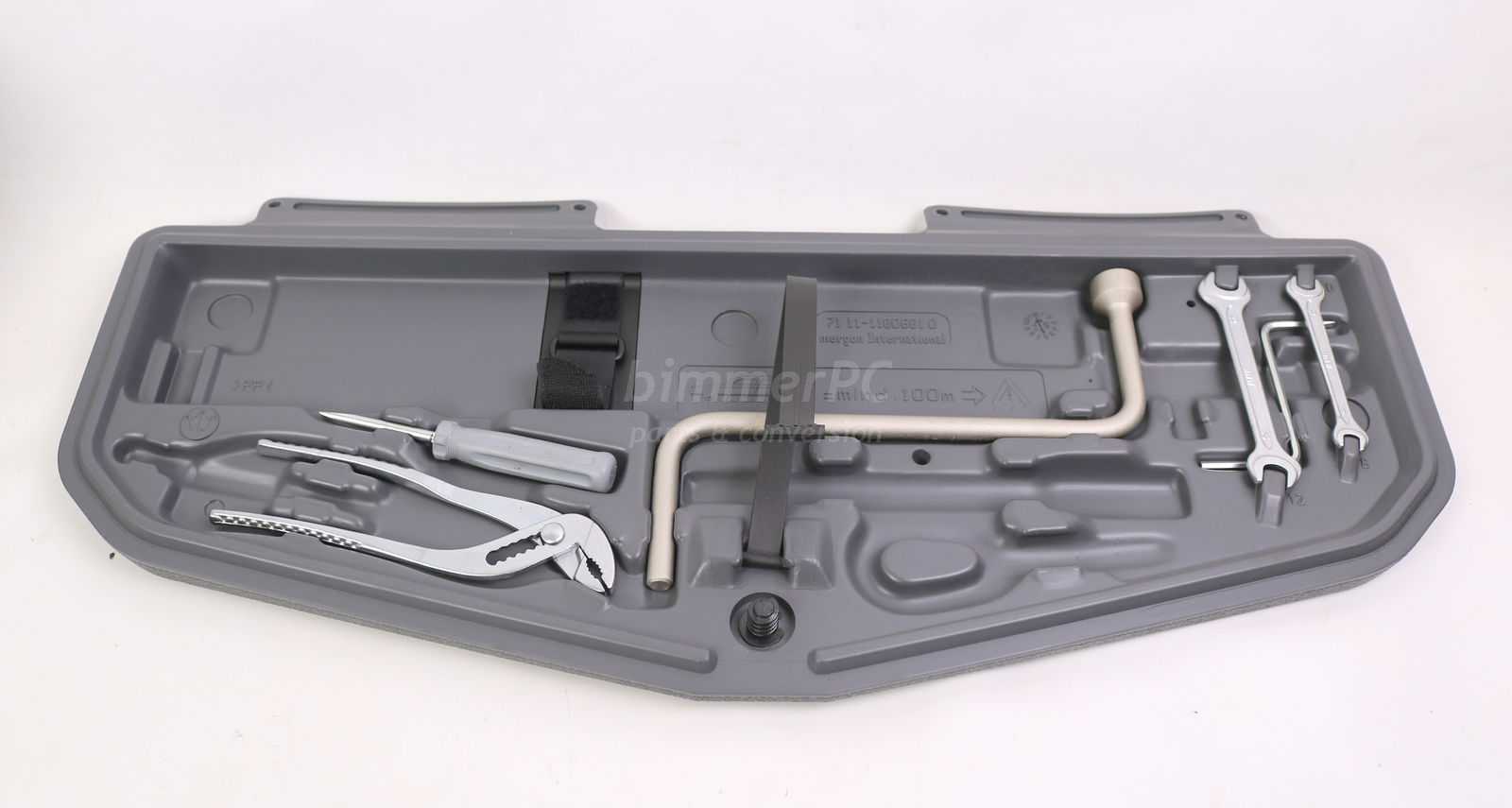 Picture of BMW  Factory Tools Kit Heyco Wrenches Trunk Panel Tray E39 E38 E31 for sale