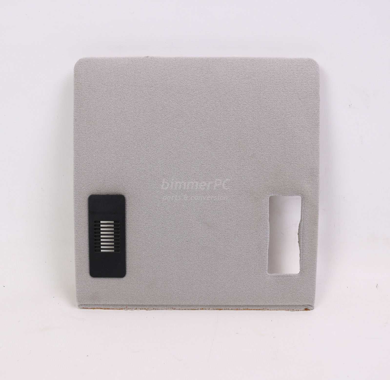 Picture of BMW 51448206529 Light Gray Sunroof Switch Trim Upper Panel without UGDO Cut-out E39 for sale