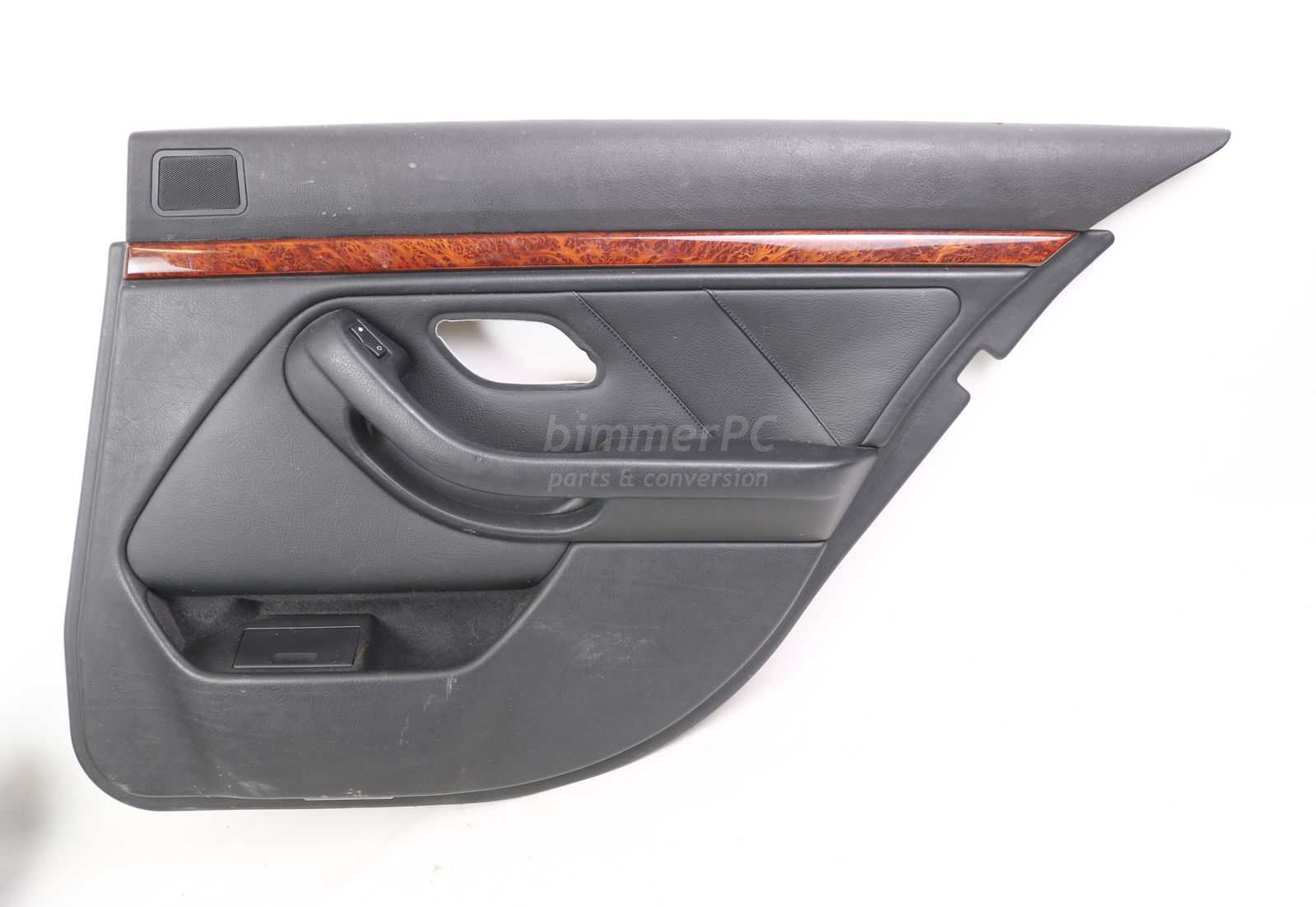 Picture of BMW  Black Right Rear Passengers Door Panel E39 for sale
