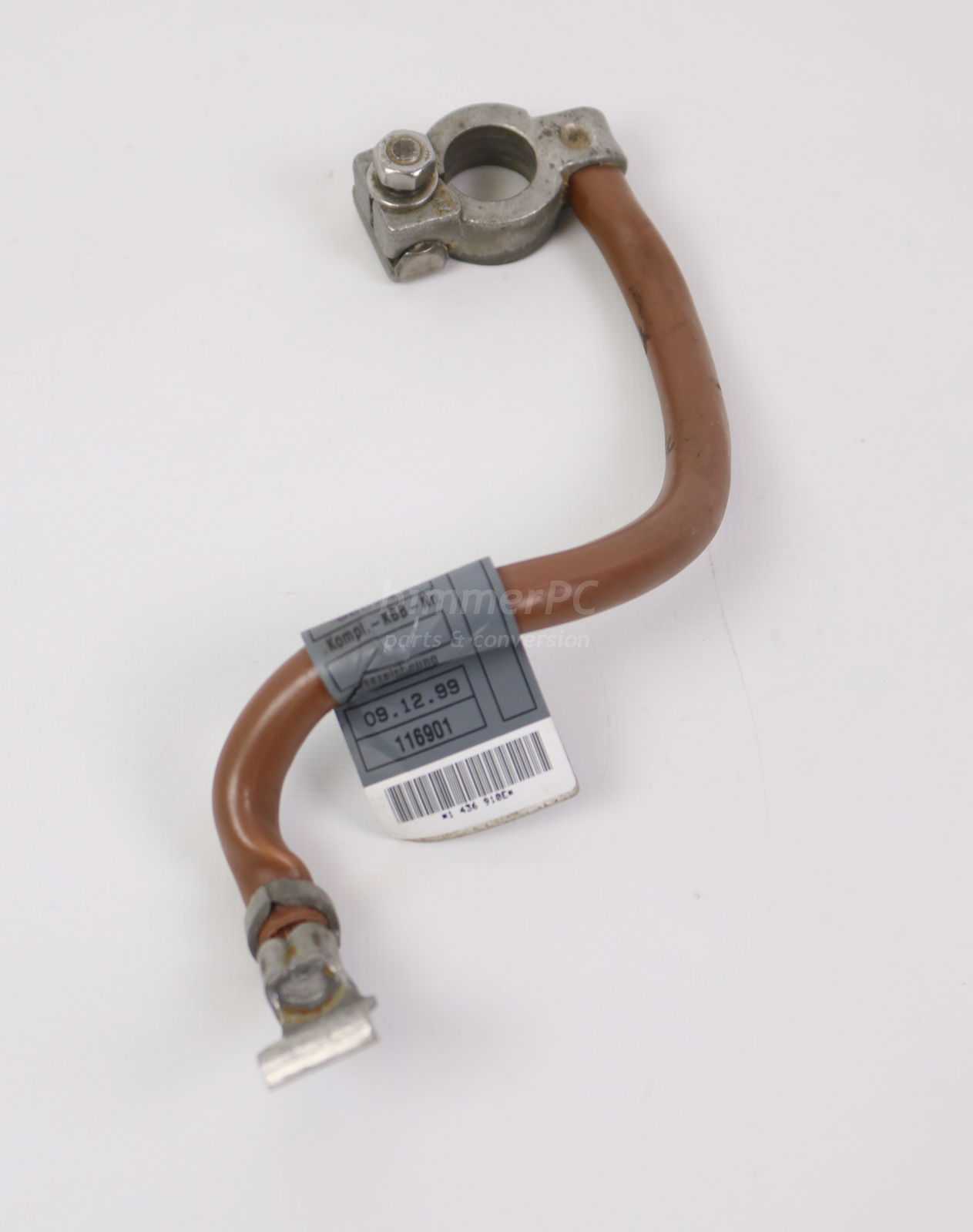 Picture of BMW 12421436910 Battery Grounding Cable Brown Negative Terminal E39 for sale