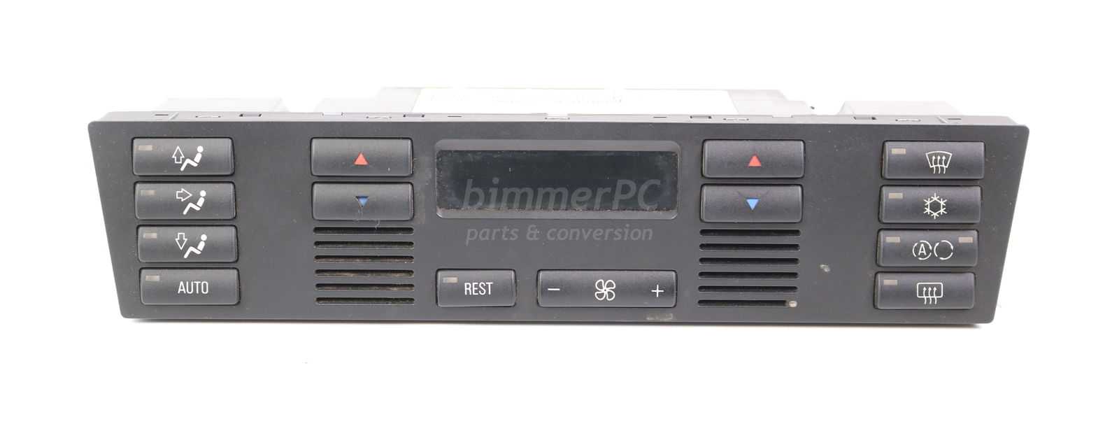 Picture of BMW 64118375453 IHKA Heater AC Climate Control Interface Buttons Module E39 Early for sale