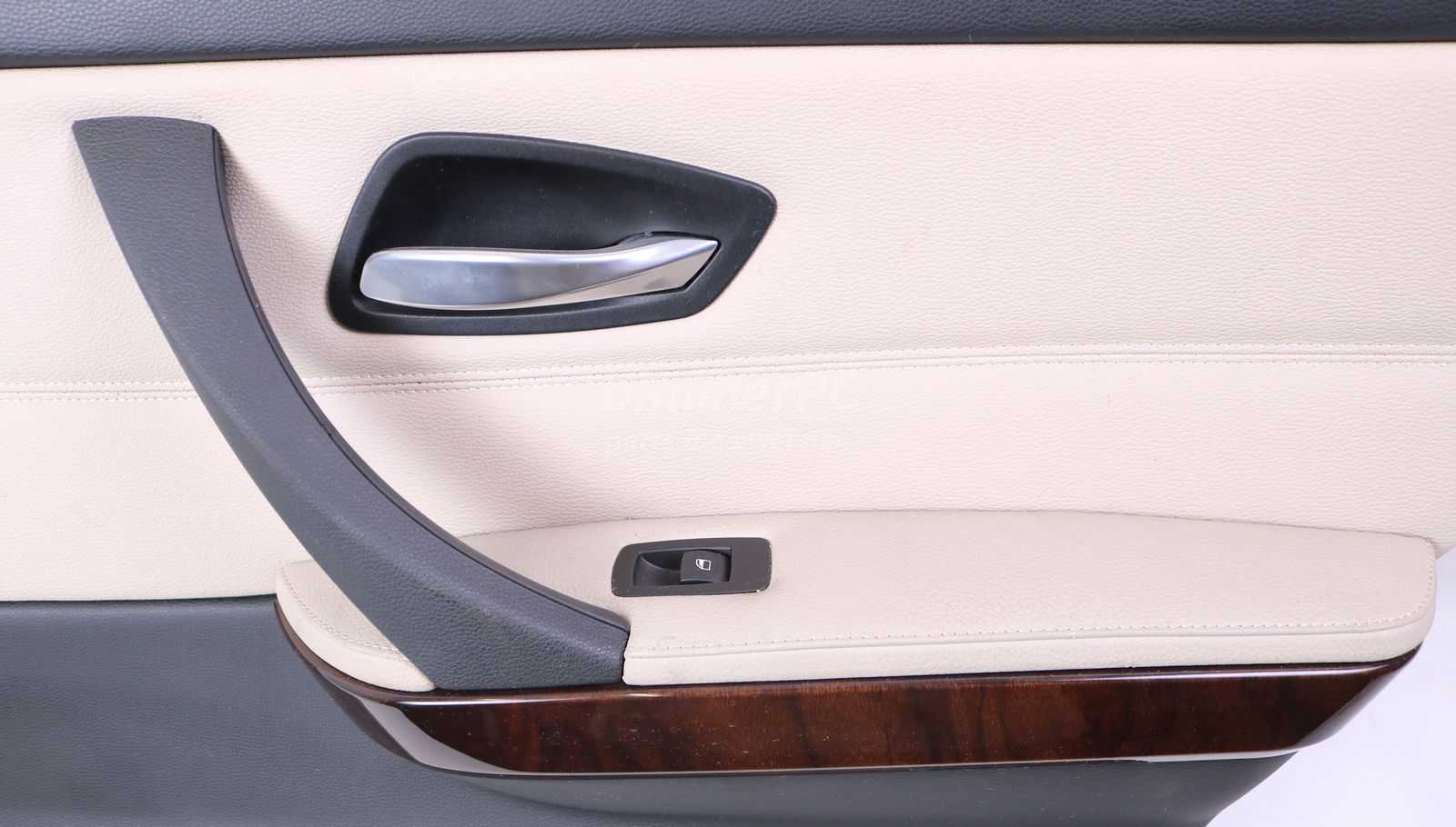 Picture of BMW 51429167912 Right Rear Door Panel Oyster Beige Leather E90 LCI Late Sedan for sale