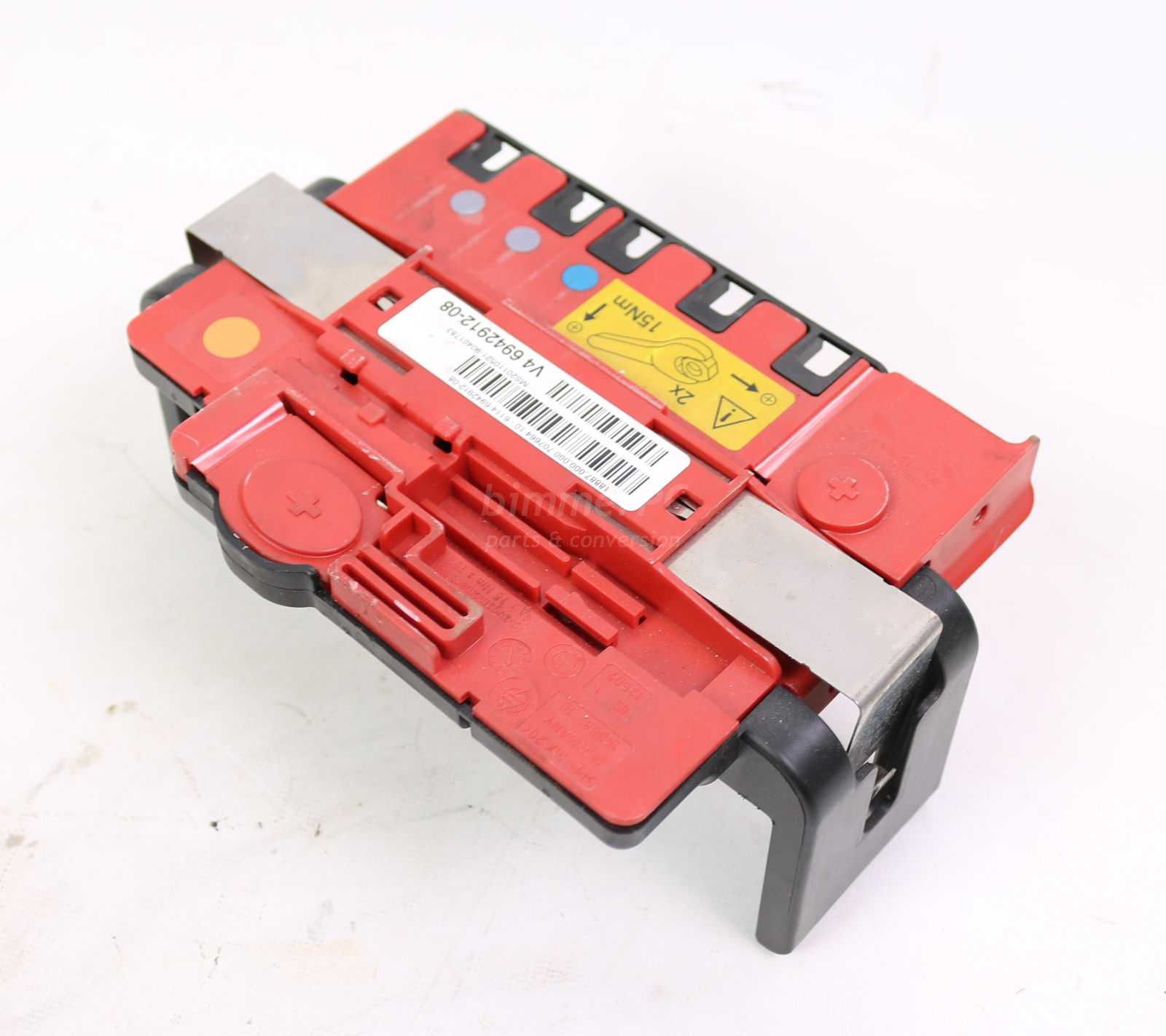 Picture of BMW 61146942912 Rear Battery Power Distribution Terminal Junction Top Box E90 E92 for sale