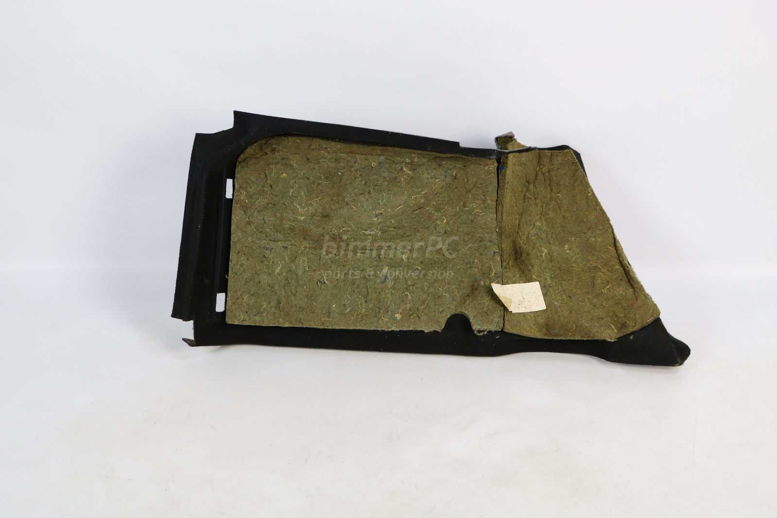 Picture of BMW 51471946276 Right Trunk Trim Panel Carpet E34 Sedan for sale