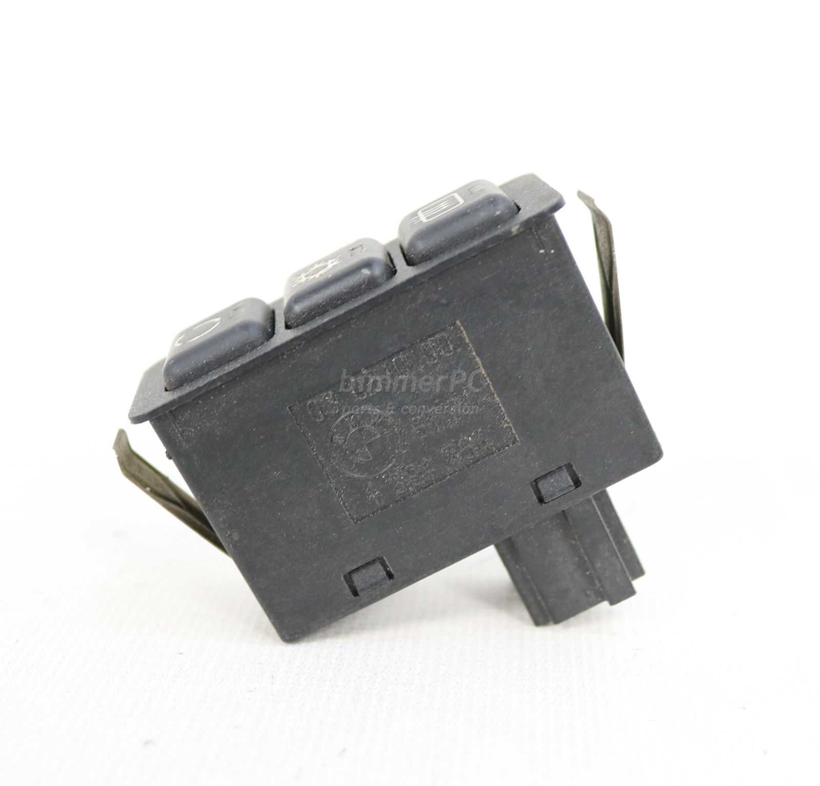 Picture of BMW 61311391764 AC Climate Control Defroster Recirculation Switch E34 Late for sale