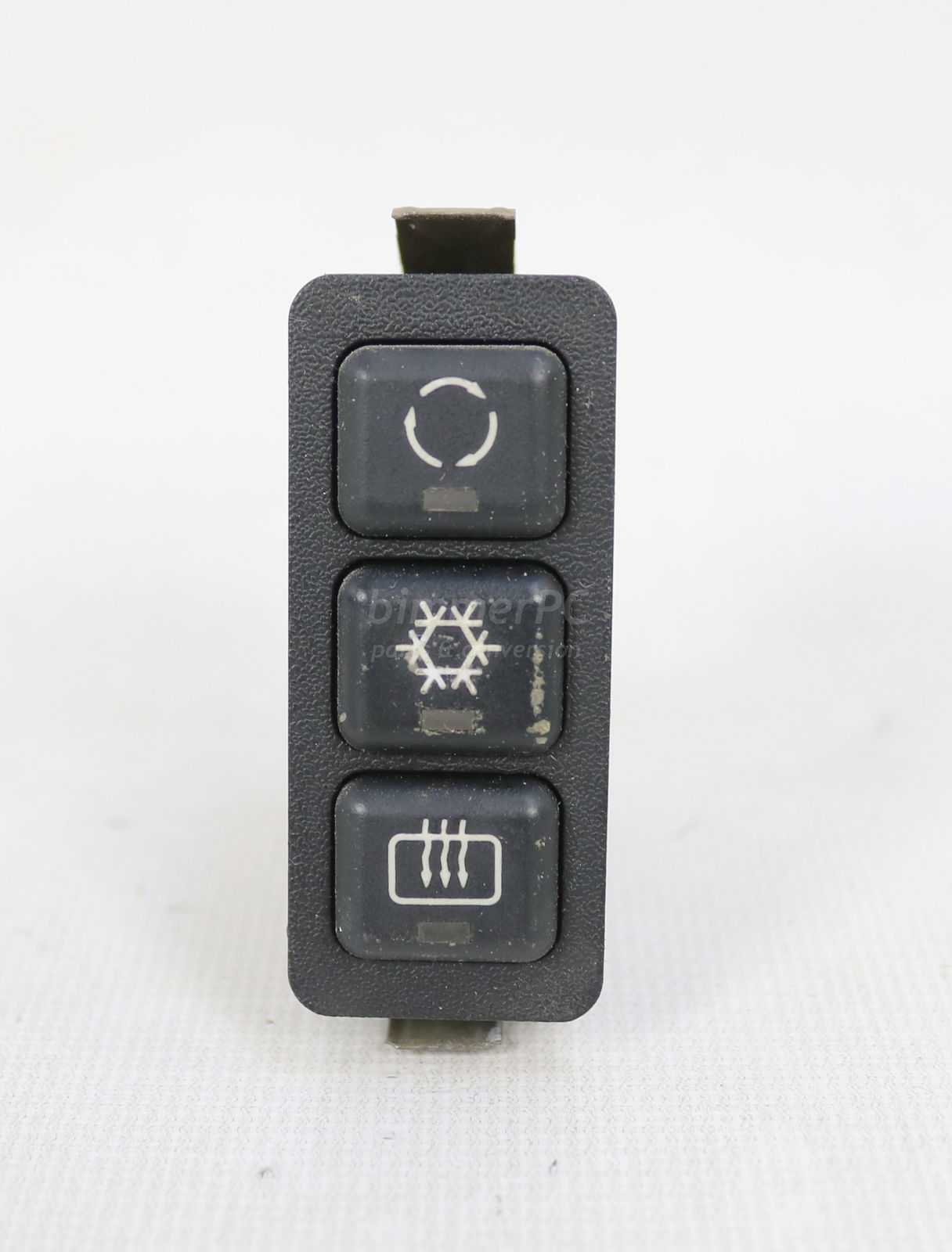 Picture of BMW 61311391764 AC Climate Control Defroster Recirculation Switch E34 Late for sale