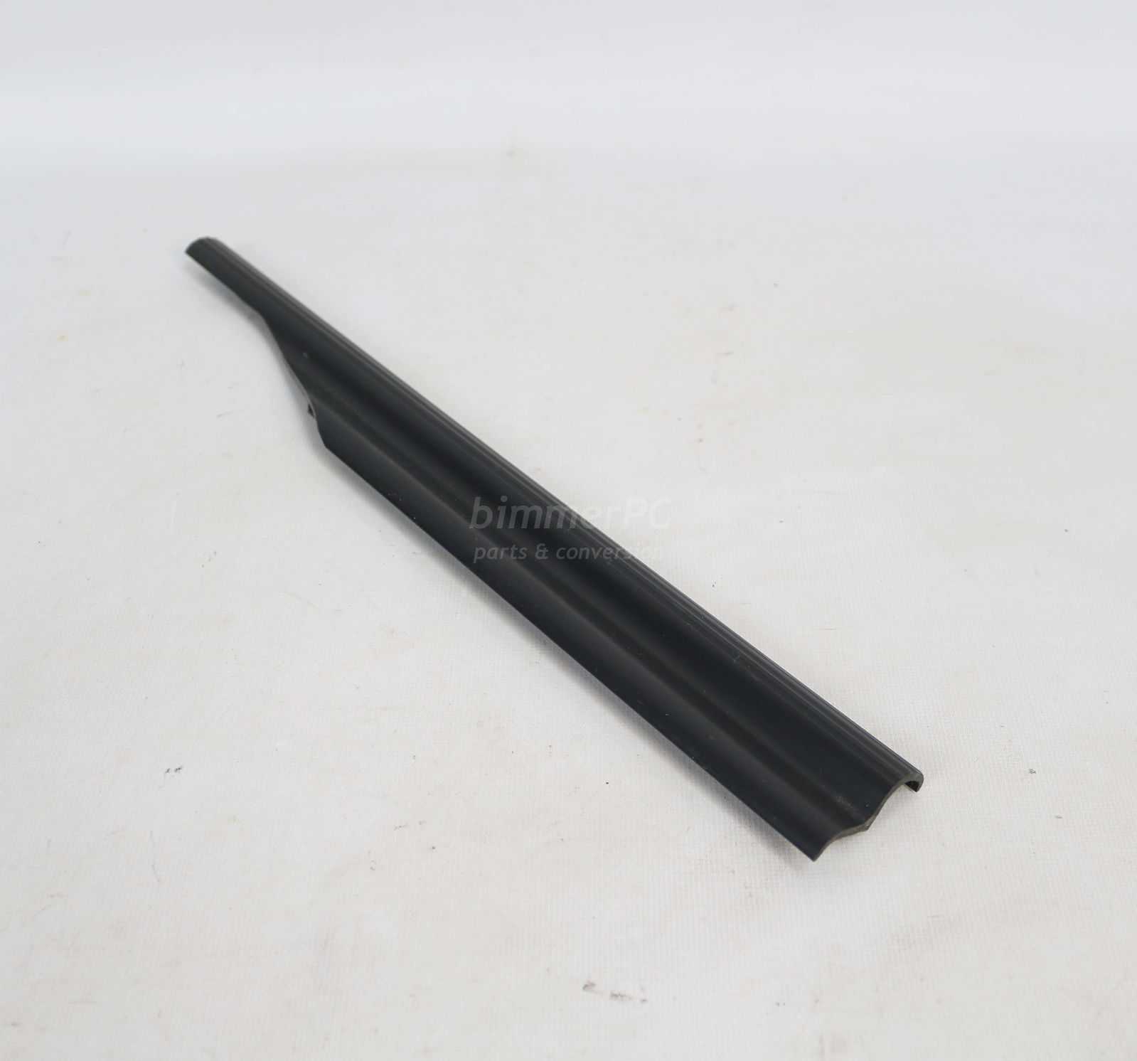 Picture of BMW 51478137315 Black Left Rear Door Entry Overcenter Sill Edge Trim Anthrazit E34 Late for sale