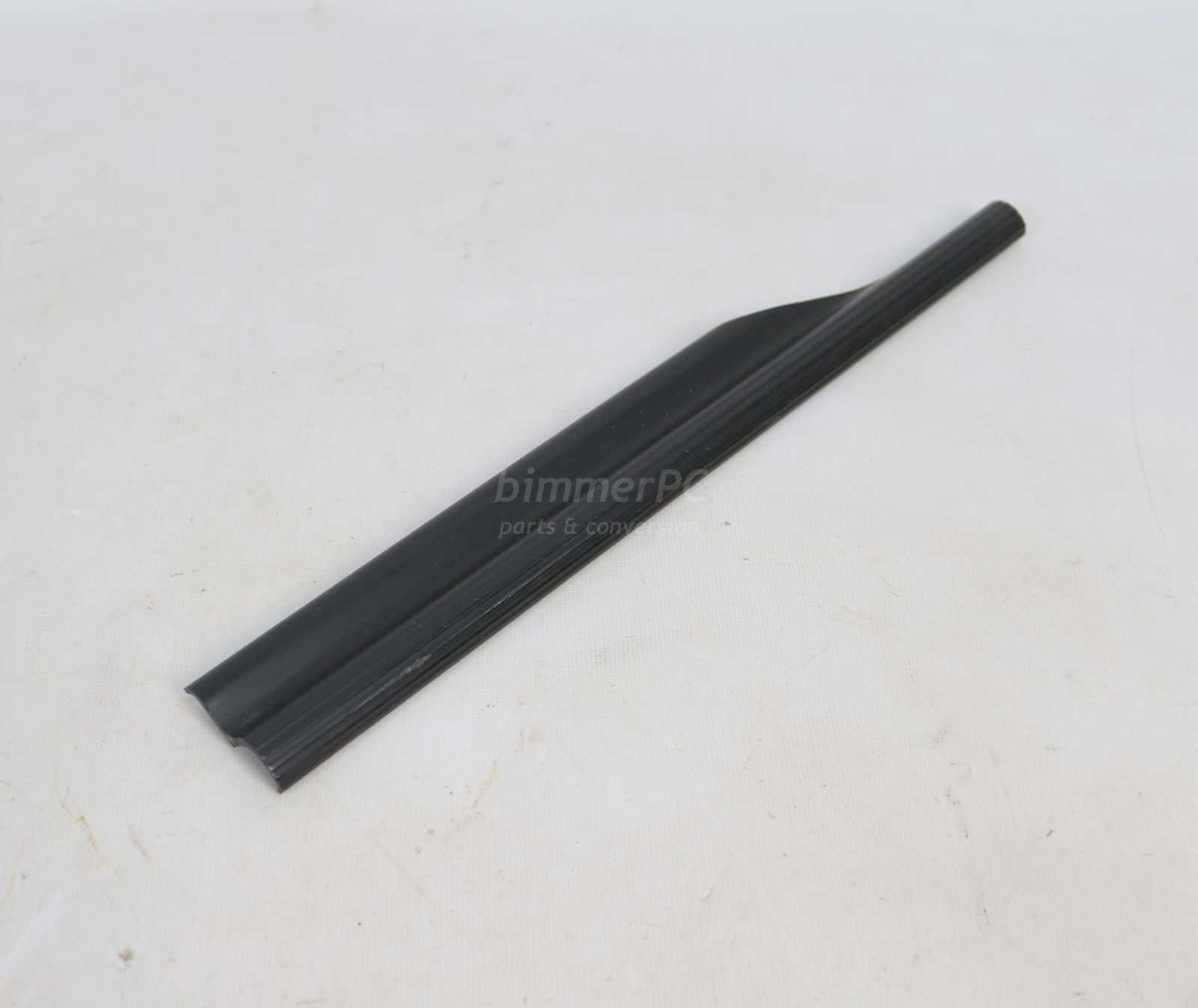 Picture of BMW 51478137315 Black Left Rear Door Entry Overcenter Sill Edge Trim Anthrazit E34 Late for sale