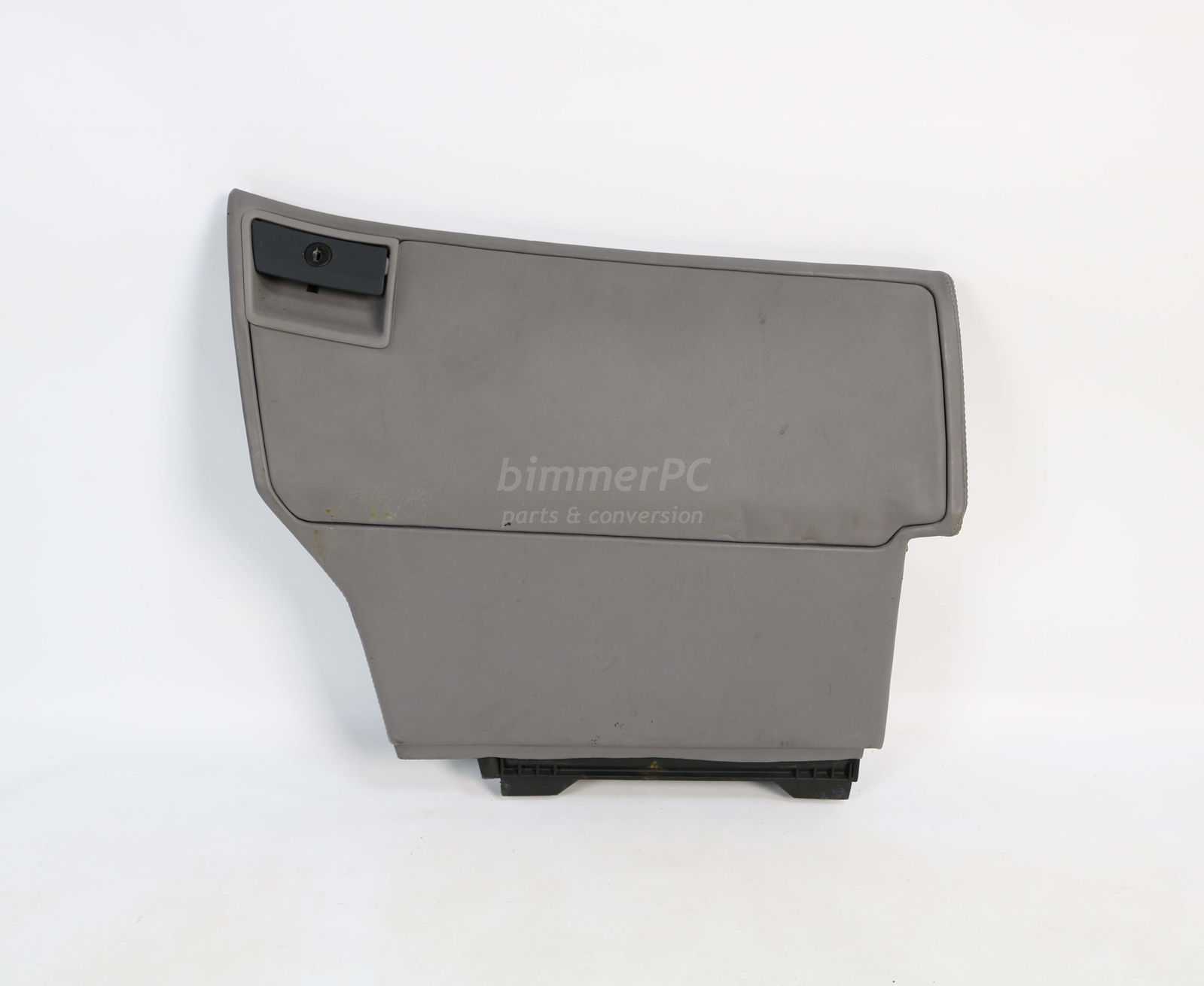 Picture of BMW  Silver Gray Leather Glove Box E32 Early for sale