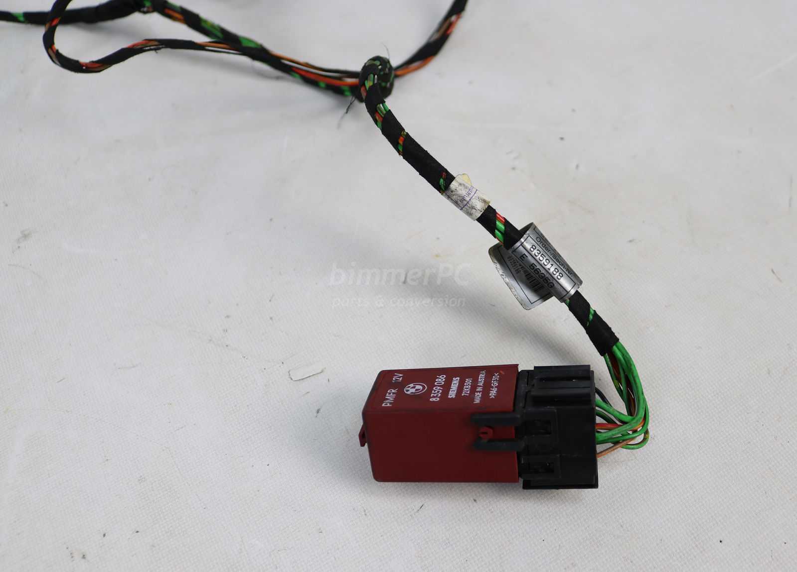 Picture of BMW 61128359188 IHKR Parked Ventilation Wiring Harness E34 Late for sale