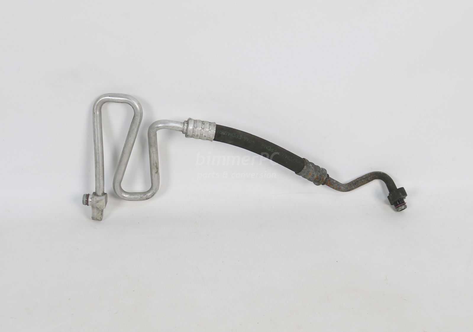 Picture of BMW 64538386357 Air Conditioning High Pressure Line Compressor to Condenser Hose E39 V8 Late for sale