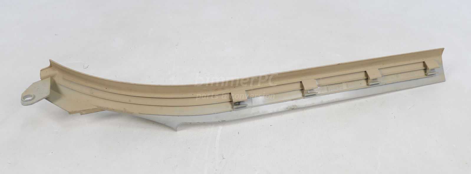 Picture of BMW 51478174538 Rear Right Passengers Door Overcenter Carpet Edge Sill Strip Trim Sand Beige Tan E38 LWB for sale