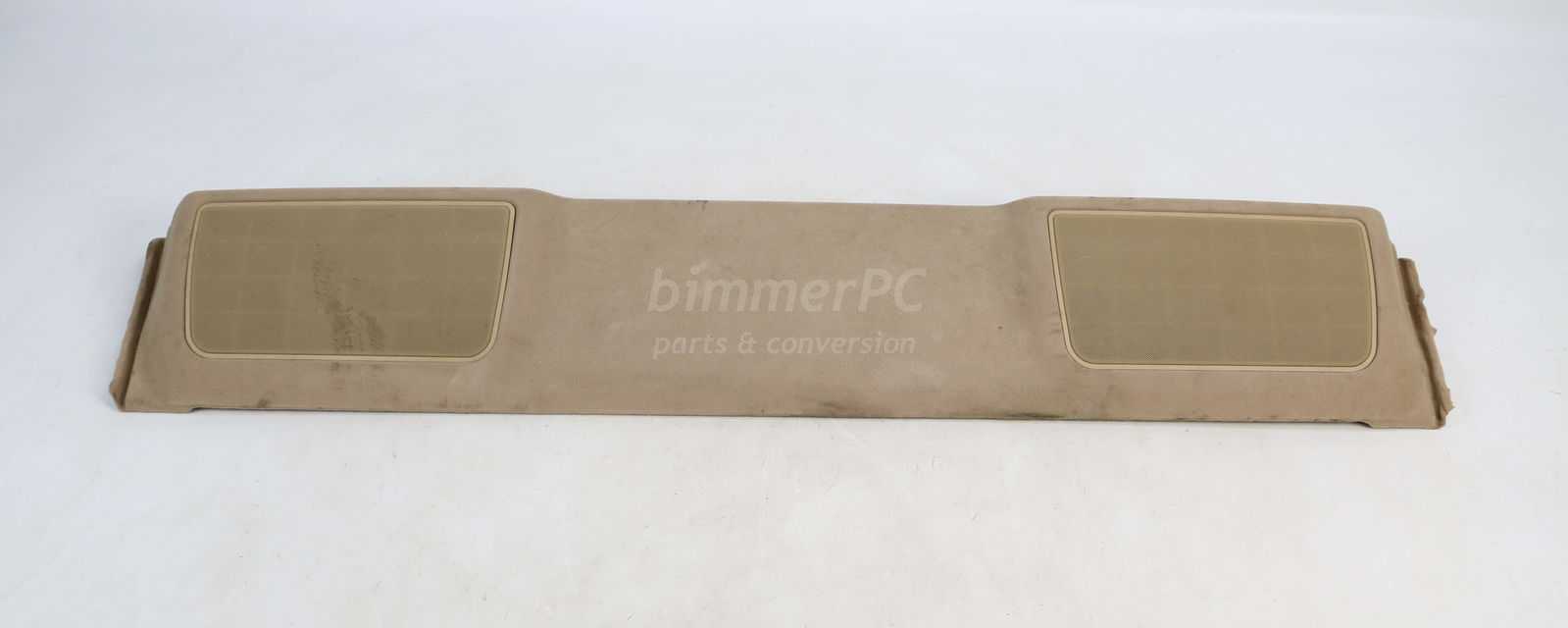 Picture of BMW  Rear Parcel Shelf DSP Audio Speaker Cover Tan Sand Beige E38 740iL 750iL for sale