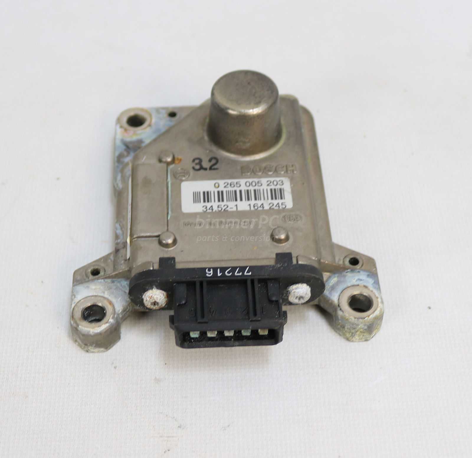 Picture of BMW 34511164245 Yaw Rate DSC Speed Sensor Control Module Unit E38 E39 1998 for sale