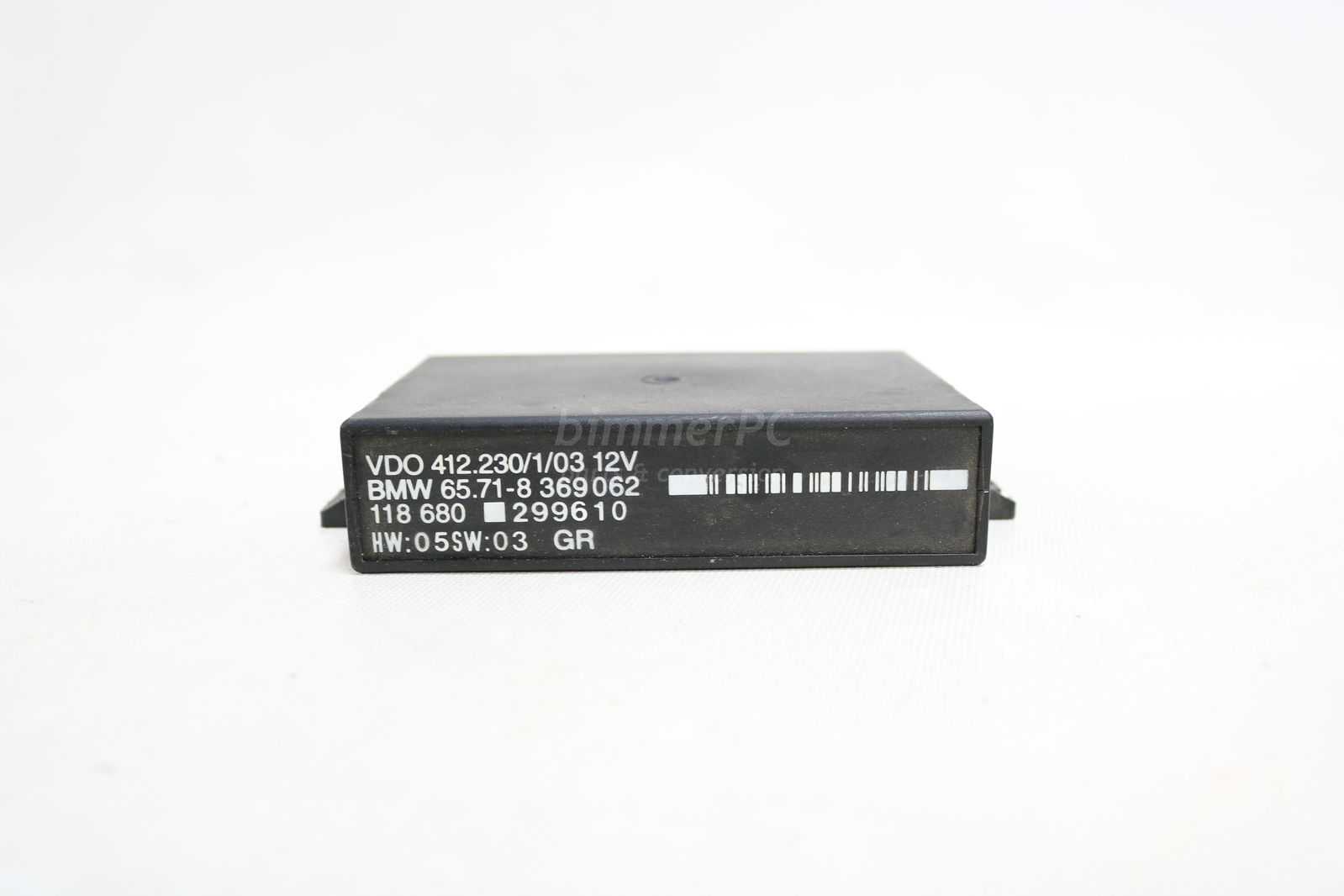 Picture of BMW 65718369062 Cruise Control Module Tempomat Computer Unit E38 E39 for sale