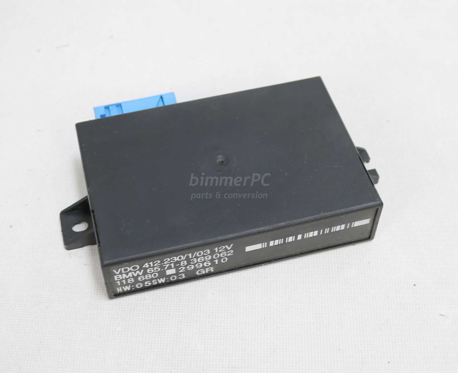 Picture of BMW 65718369062 Cruise Control Module Tempomat Computer Unit E38 E39 for sale