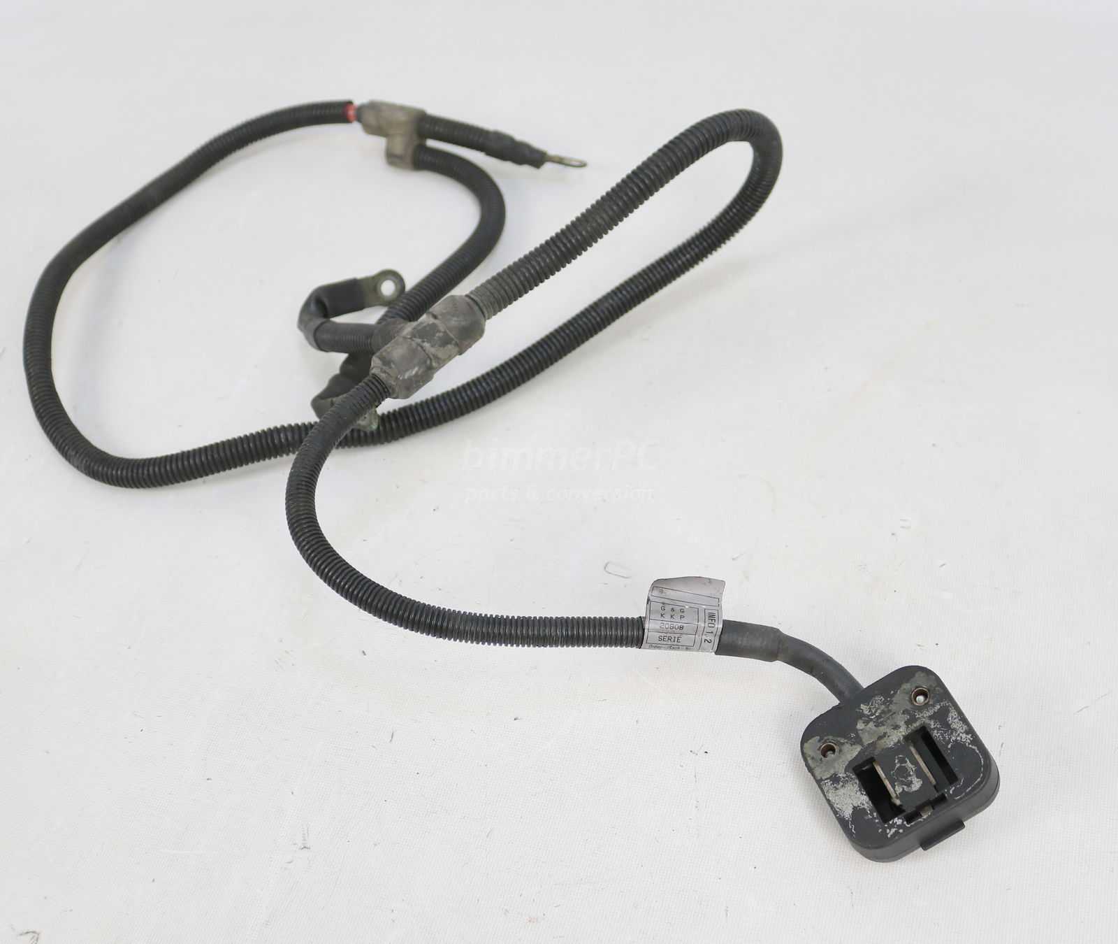 Picture of BMW 12421736833 Engine Alternator B+ Battery Cable Harness E38 M62tu 740iL 740i for sale