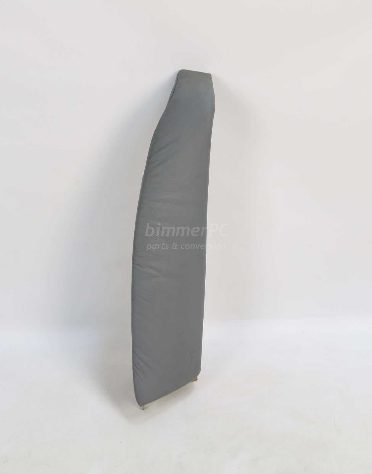 Picture of BMW 52208197290 Right Rear Seat Outer Bolster Cushion Gray Leather E38 750iL for sale