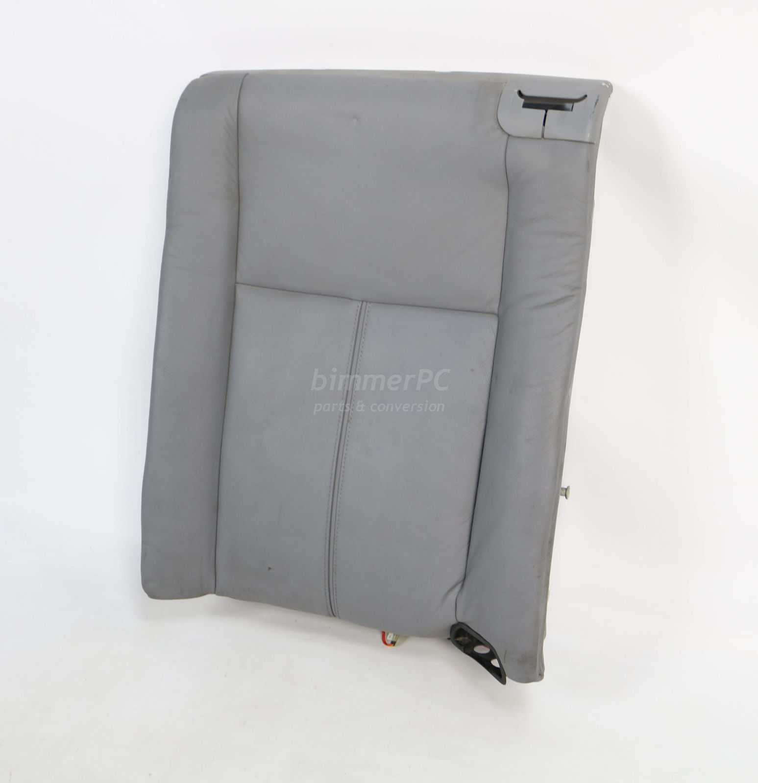 Picture of BMW  Right Rear Seat Backrest Cushion Gray Power Heated Leather E38 750iL for sale