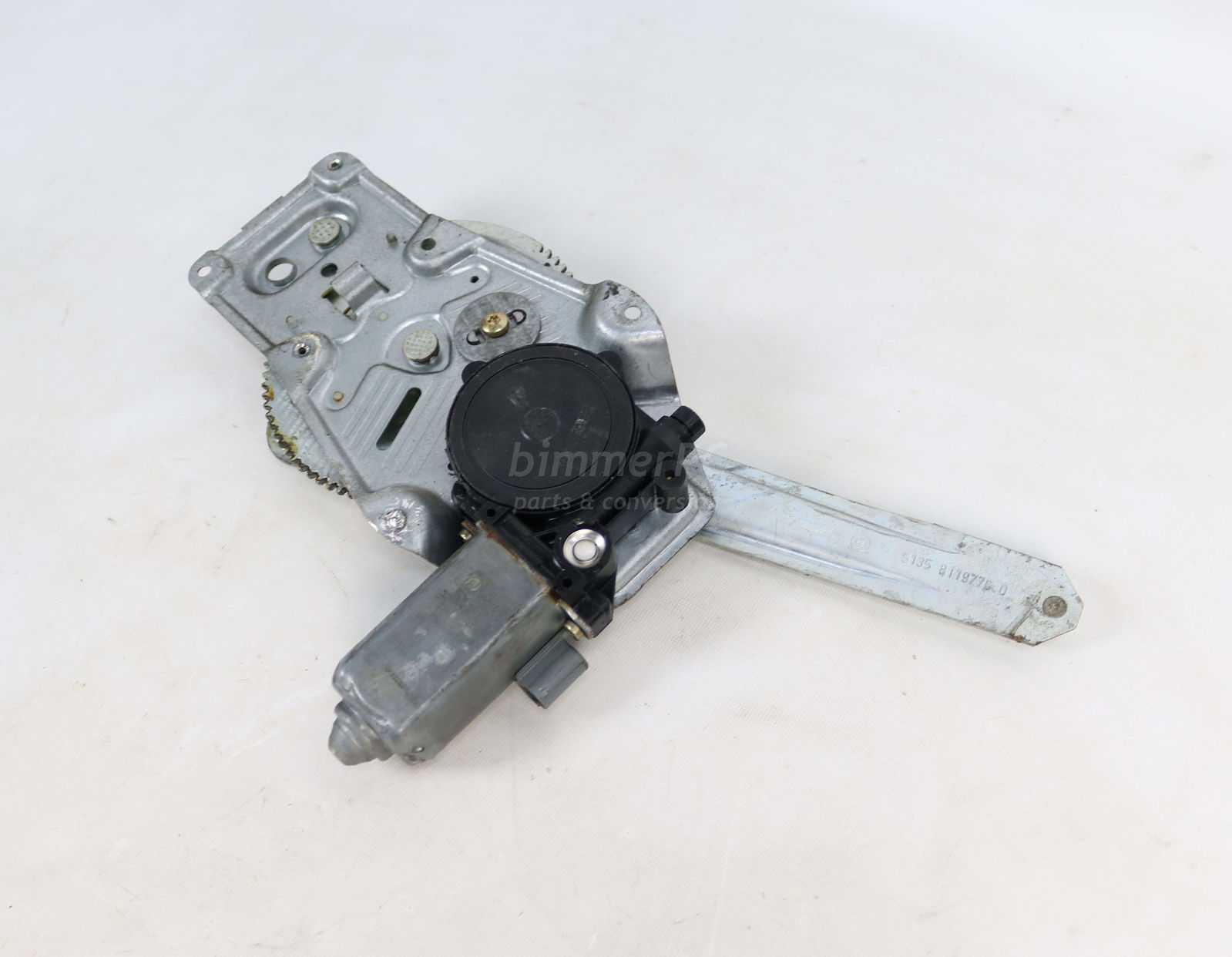 Picture of BMW 51348119776 Right Rear Window Regulator Motor E36 Sedan for sale