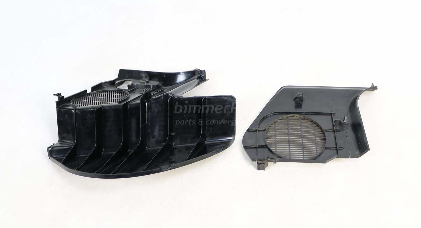 Picture of BMW  Lower Front Footrest Kick Panels Black Trims Side Covers Left Right Set E36 Sedan Compact for sale