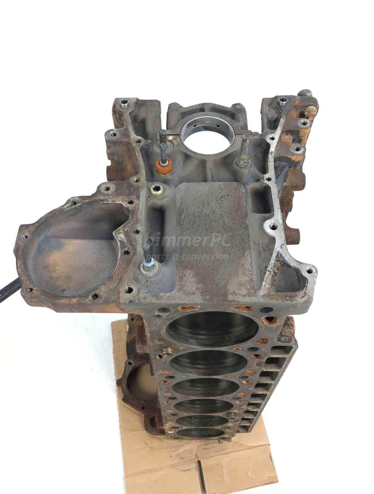 BMW M30 B35 Inline 6 Cylinder Engine Bare Motor Block E34 E32 E24 1987 ...