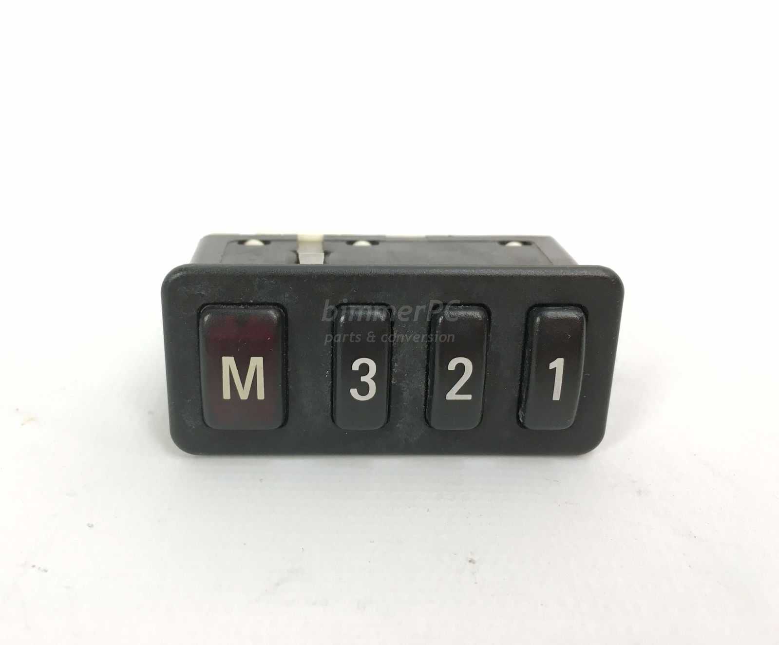 Picture of BMW 61318352160 Drivers Seat Memory Program Switch E38 E39 for sale