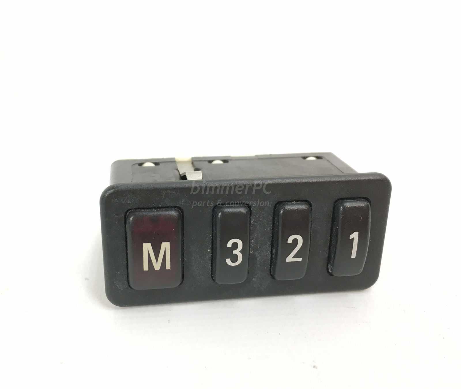 Picture of BMW 61318352160 Drivers Seat Memory Program Switch E38 E39 for sale