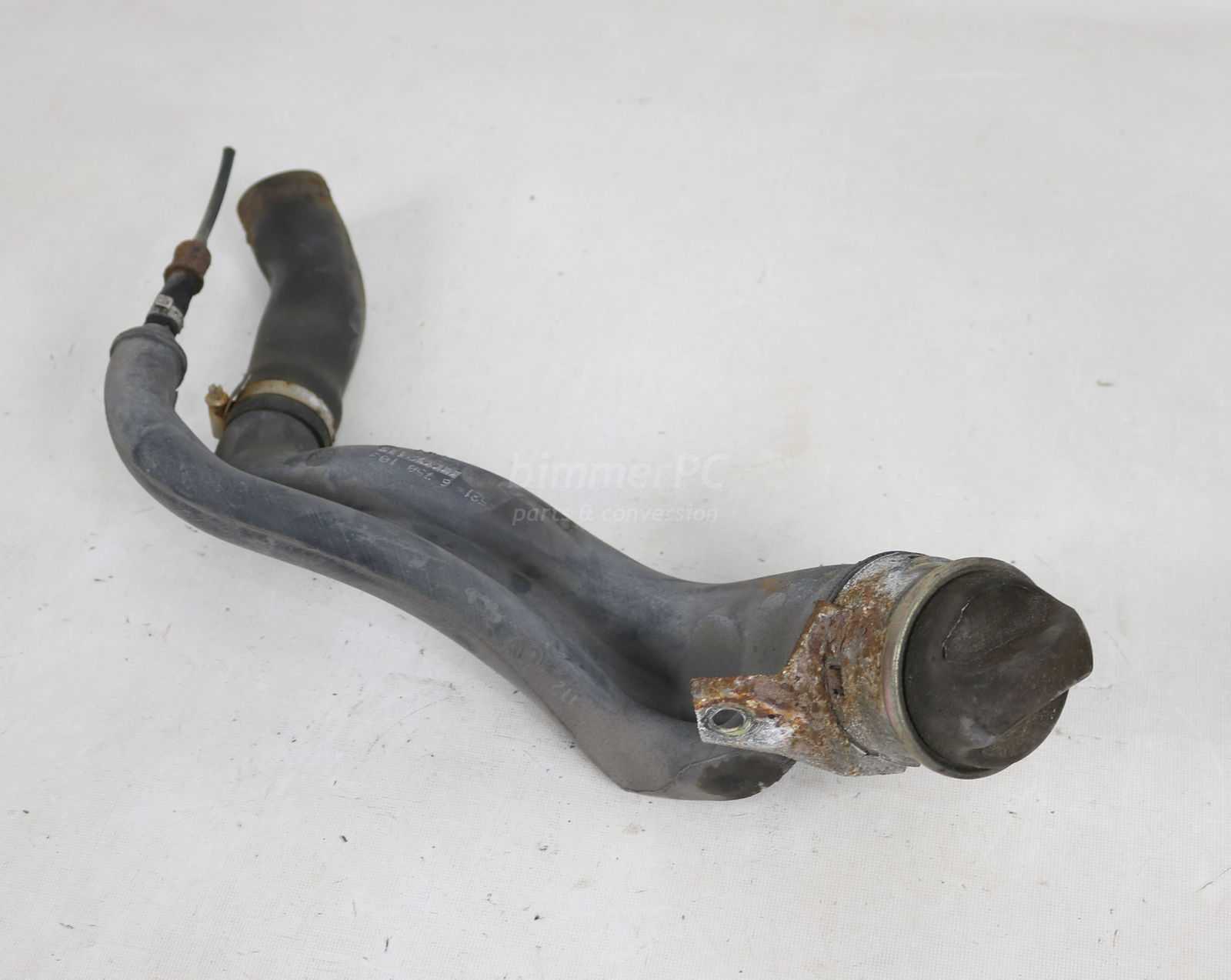 Picture of BMW 16116750103 Fuel Tank Filler Neck Pipe with Gas Cap E39 Late for sale