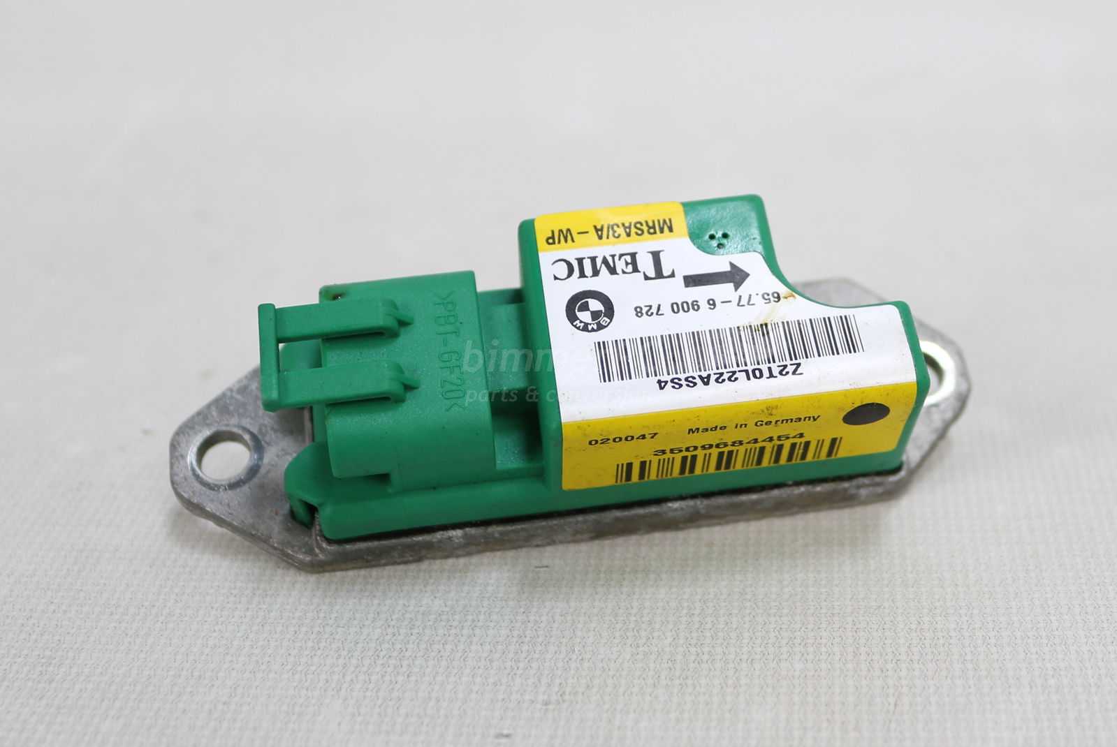 Picture of BMW 65776900728 Side Impact Sensor MRSA SRS E38 E39 E53 E52 to 2001 for sale