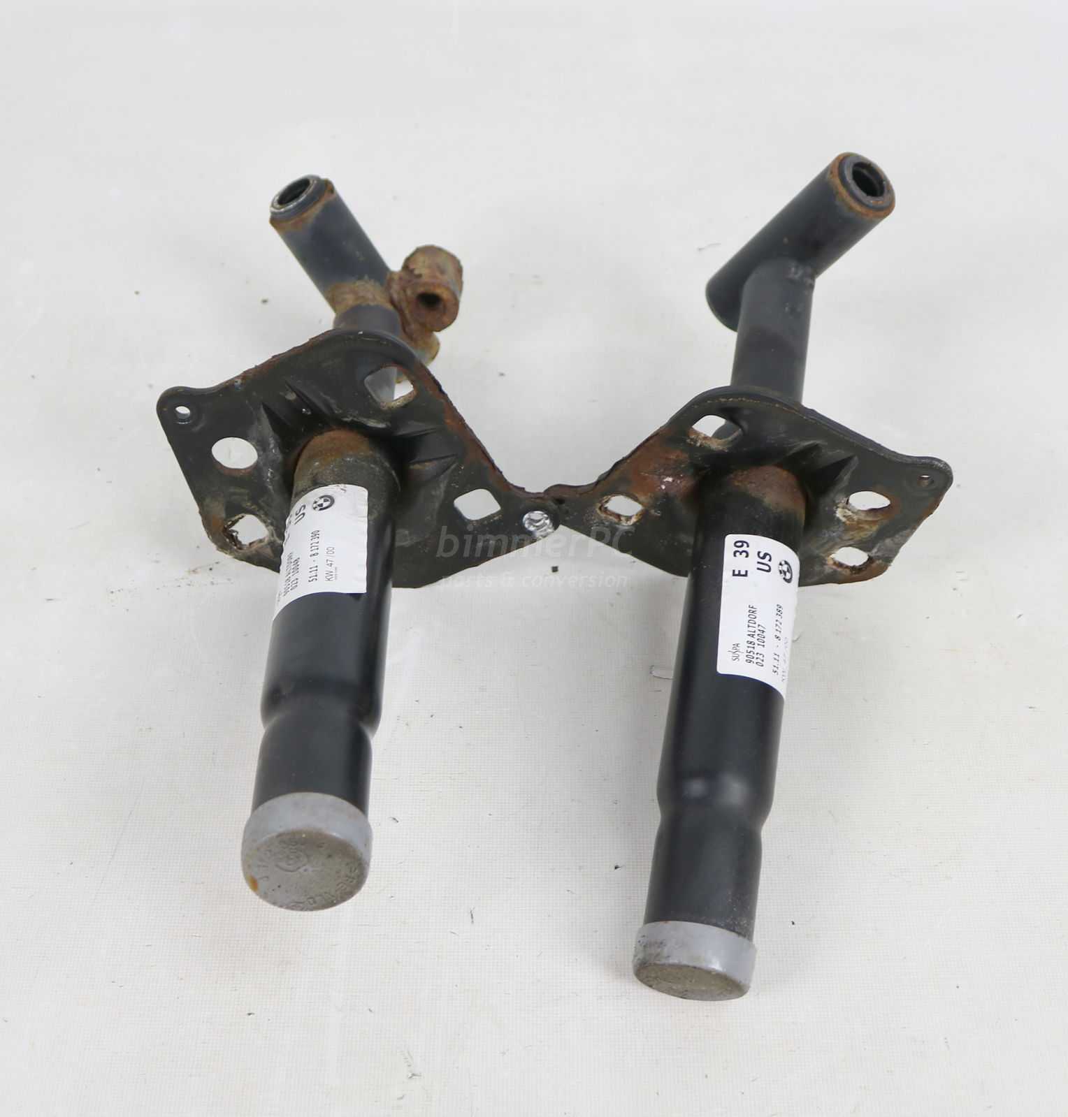 Picture of BMW 51118172389 Front Bumper Core Mount Impact Shocks Struts Left Right Set E39 for sale