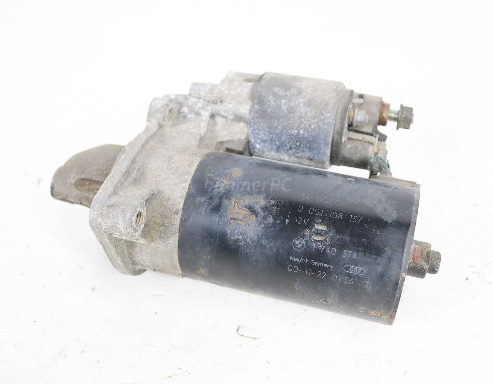 Picture of BMW 12411740374 Engine Starter Motor E46 E36 M50 M52 M54 S50 S52 M42 M44 for sale