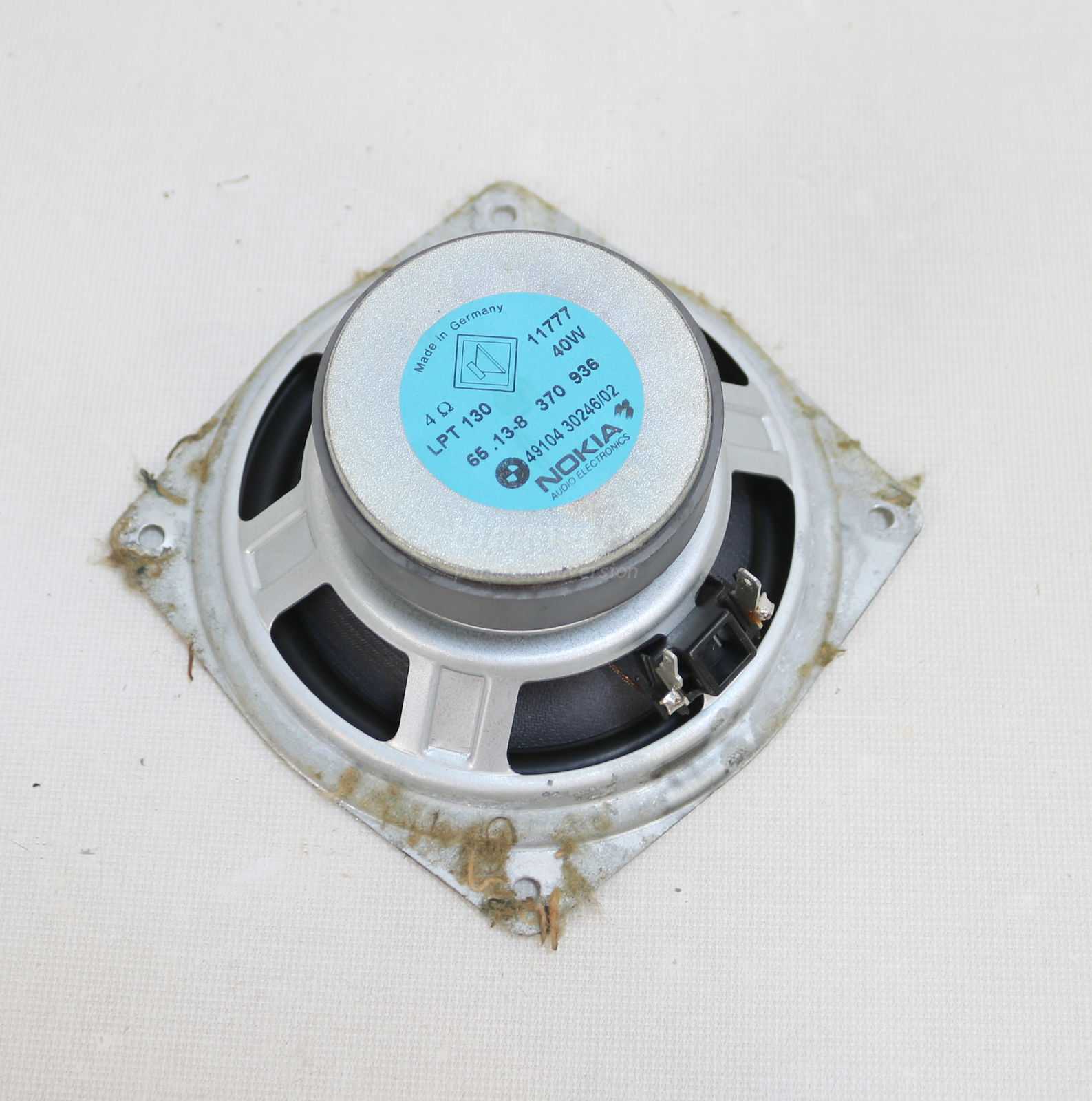 Picture of BMW 65138370936 Front Woofer 5 Inch Stereo Loud Speaker E36 E34 E32 for sale