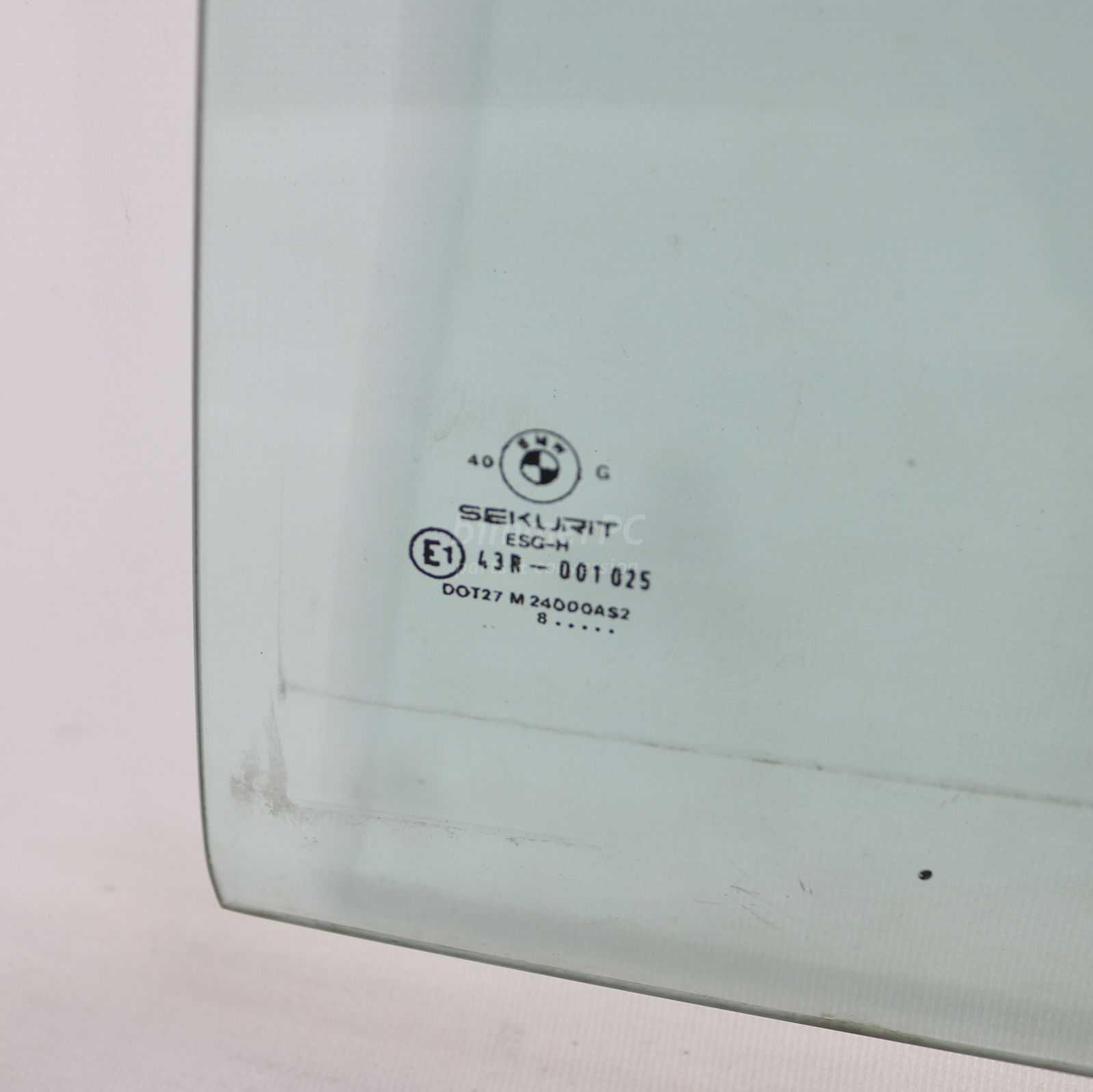 Picture of BMW 51348105035 Rear Left Passengers Window Door Glass Pane E32 LWB for sale