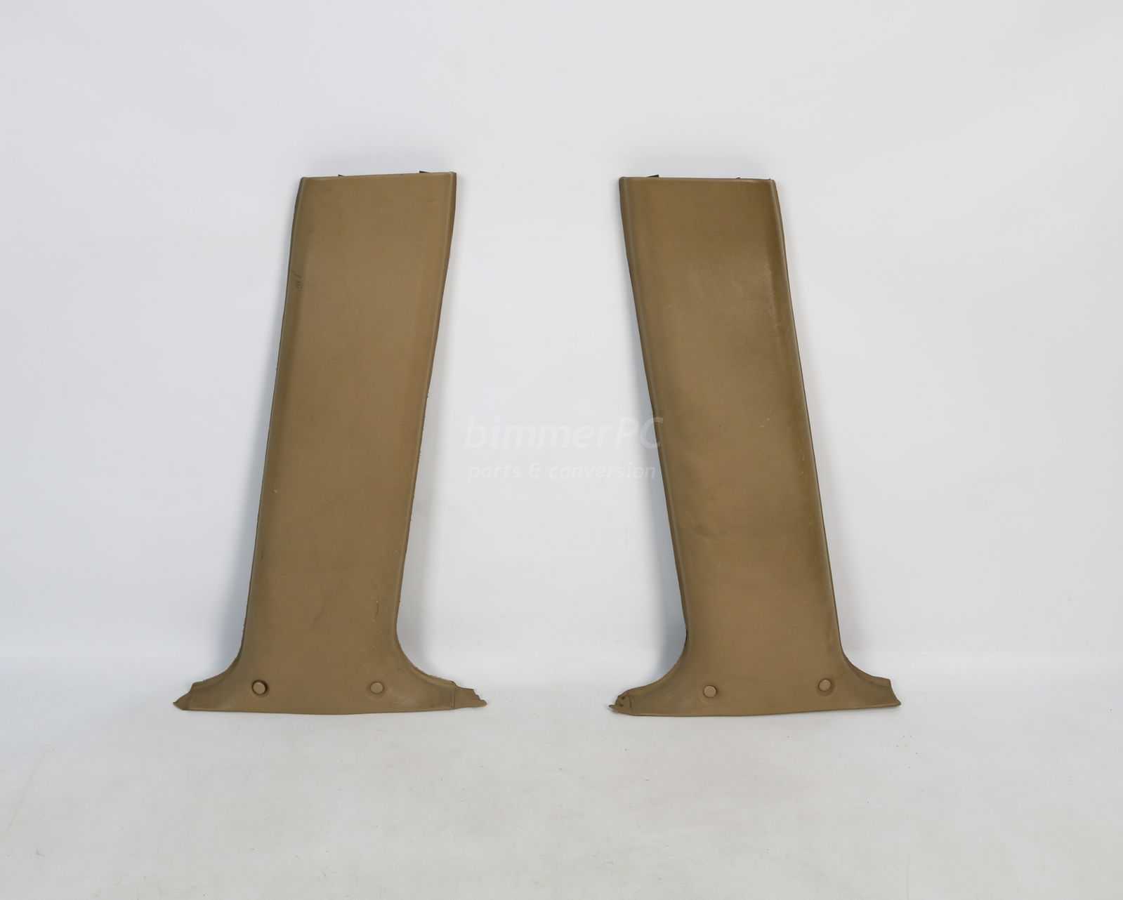 Picture of BMW  Leather B Pillar Lower Column Coverings Trims Panels E32 for sale