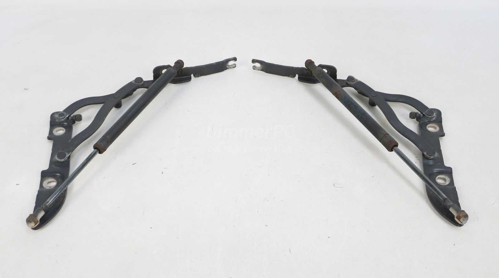 Picture of BMW 41627028579 Trunk Lid Arms Supports Mounts Hinges E46 Convertible for sale