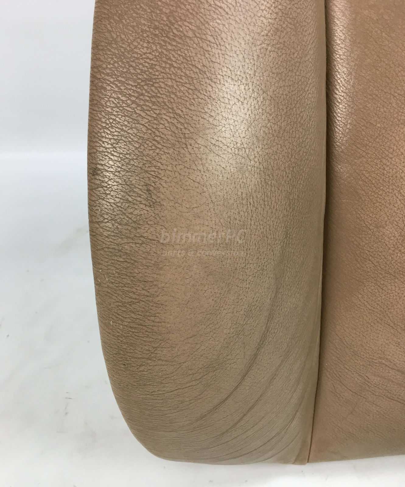 Picture of BMW  Sand Beige Tan Leather Front Seat Backrest Cushion Assembly E38 E39 Early for sale