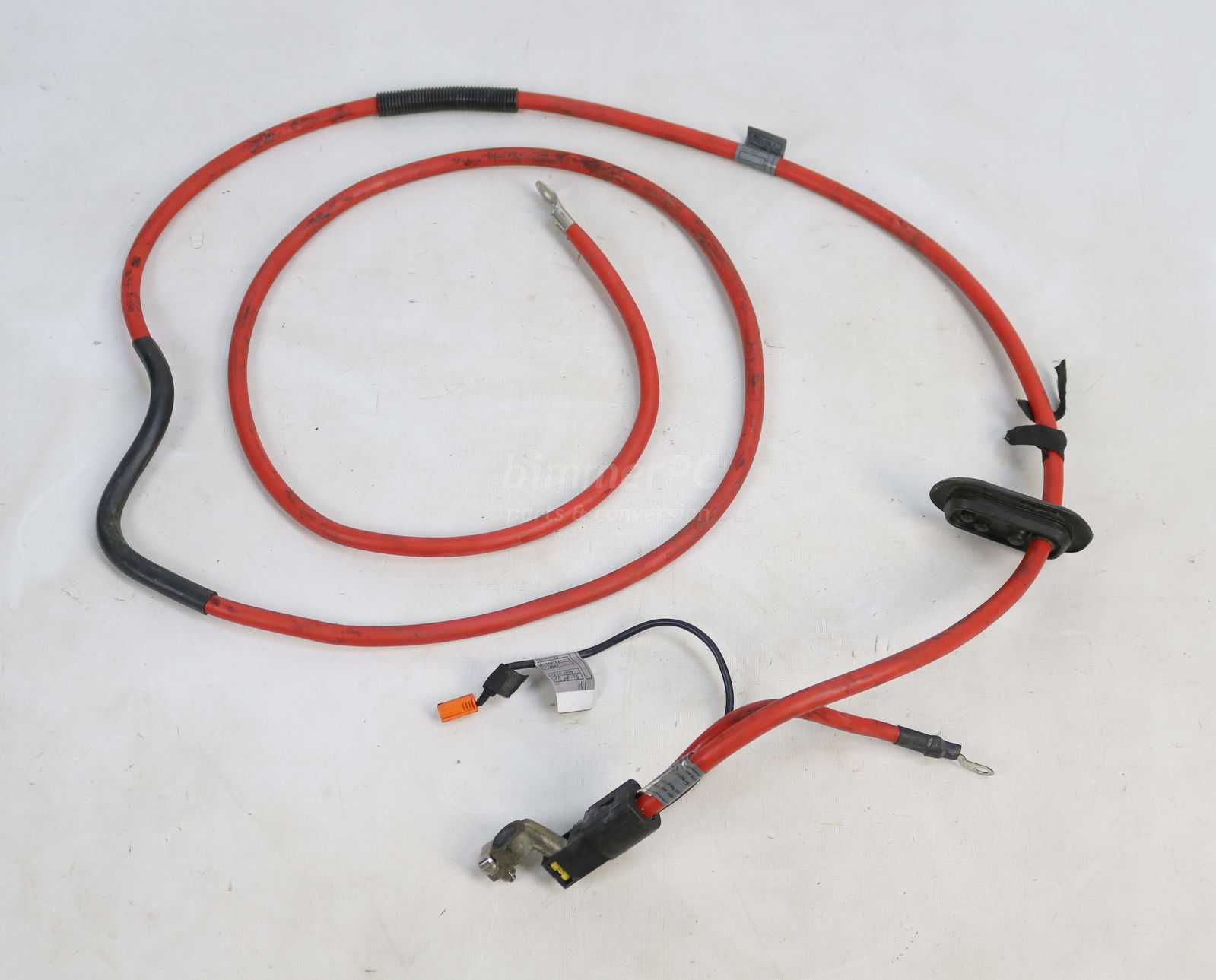 Picture of BMW  Red Positive Battery Cable Plus Pole B+ BST E46 Coupe for sale