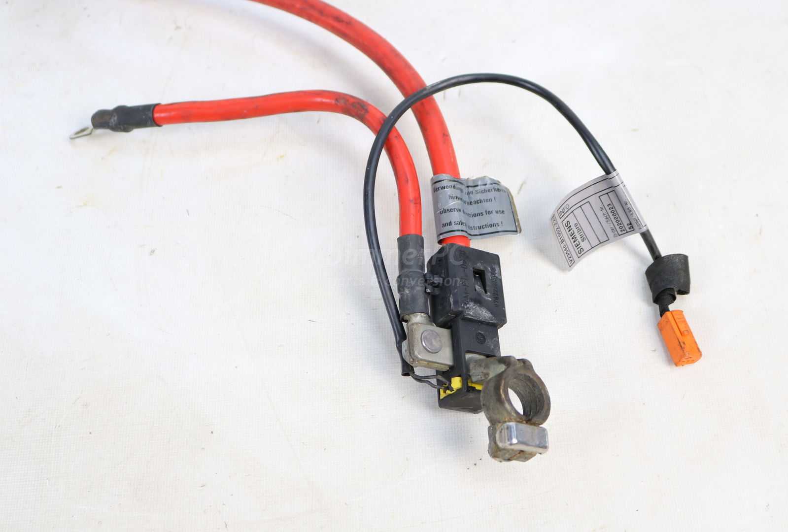 Picture of BMW  Red Positive Battery Cable Plus Pole B+ BST E46 Coupe for sale