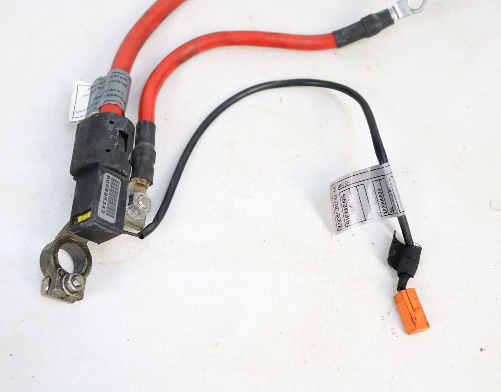 Picture of BMW  Red Positive Battery Cable Plus Pole B+ BST E46 Coupe for sale