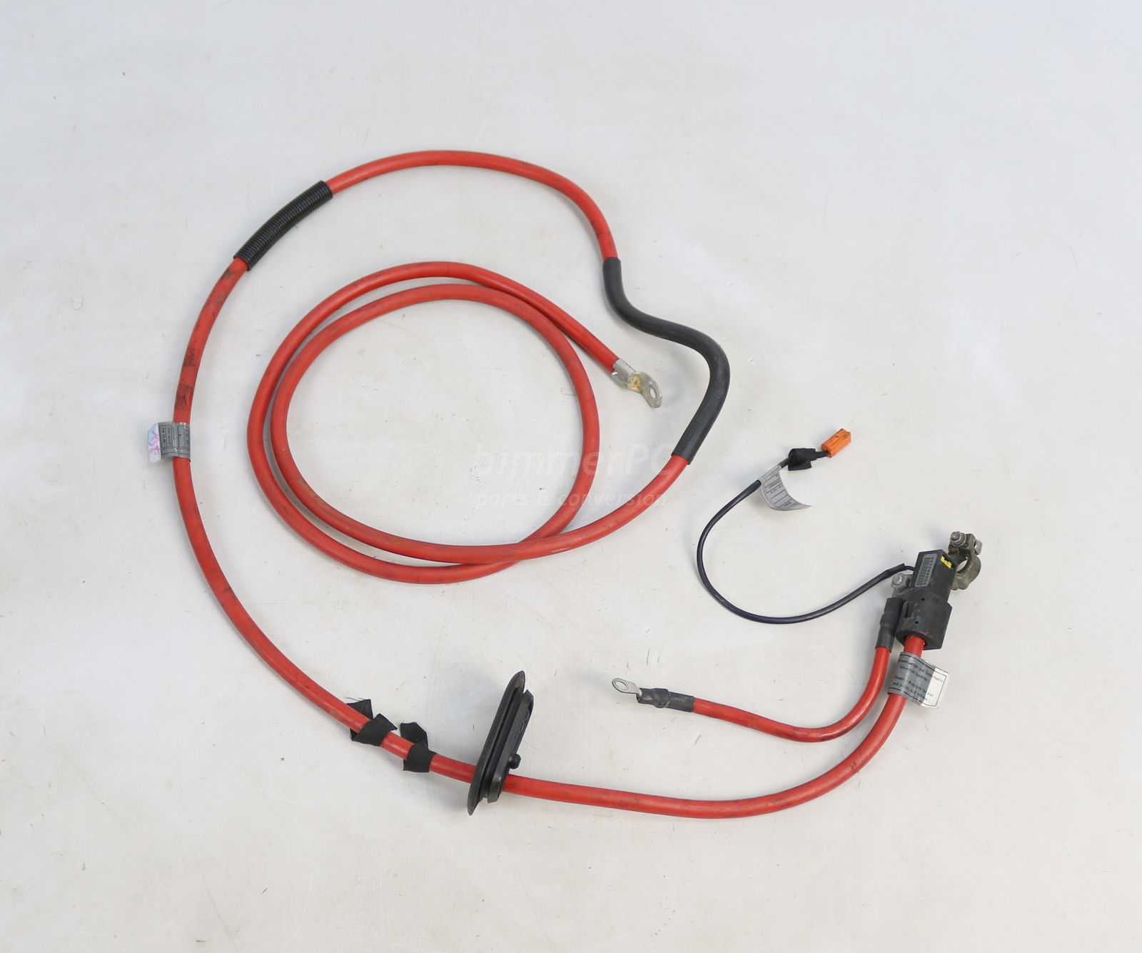 Picture of BMW  Red Positive Battery Cable Plus Pole B+ BST E46 Coupe for sale