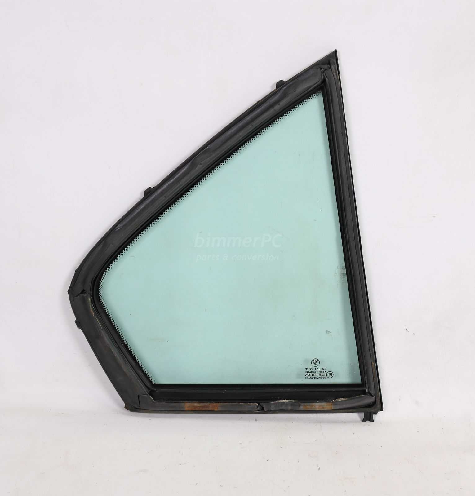 Picture of BMW 51348168121 Left Rear Passengers Door Quarter Glass Window Pane E38 for sale