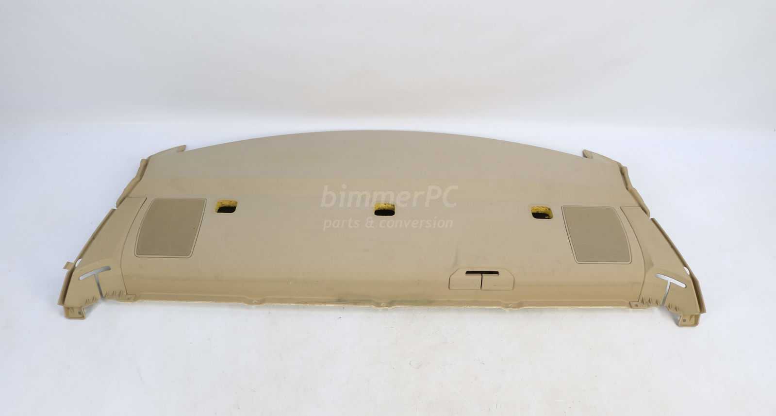 Picture of BMW  Rear Parcel Shelf Audio Speaker Cover Tan Sand Beige E60 for sale