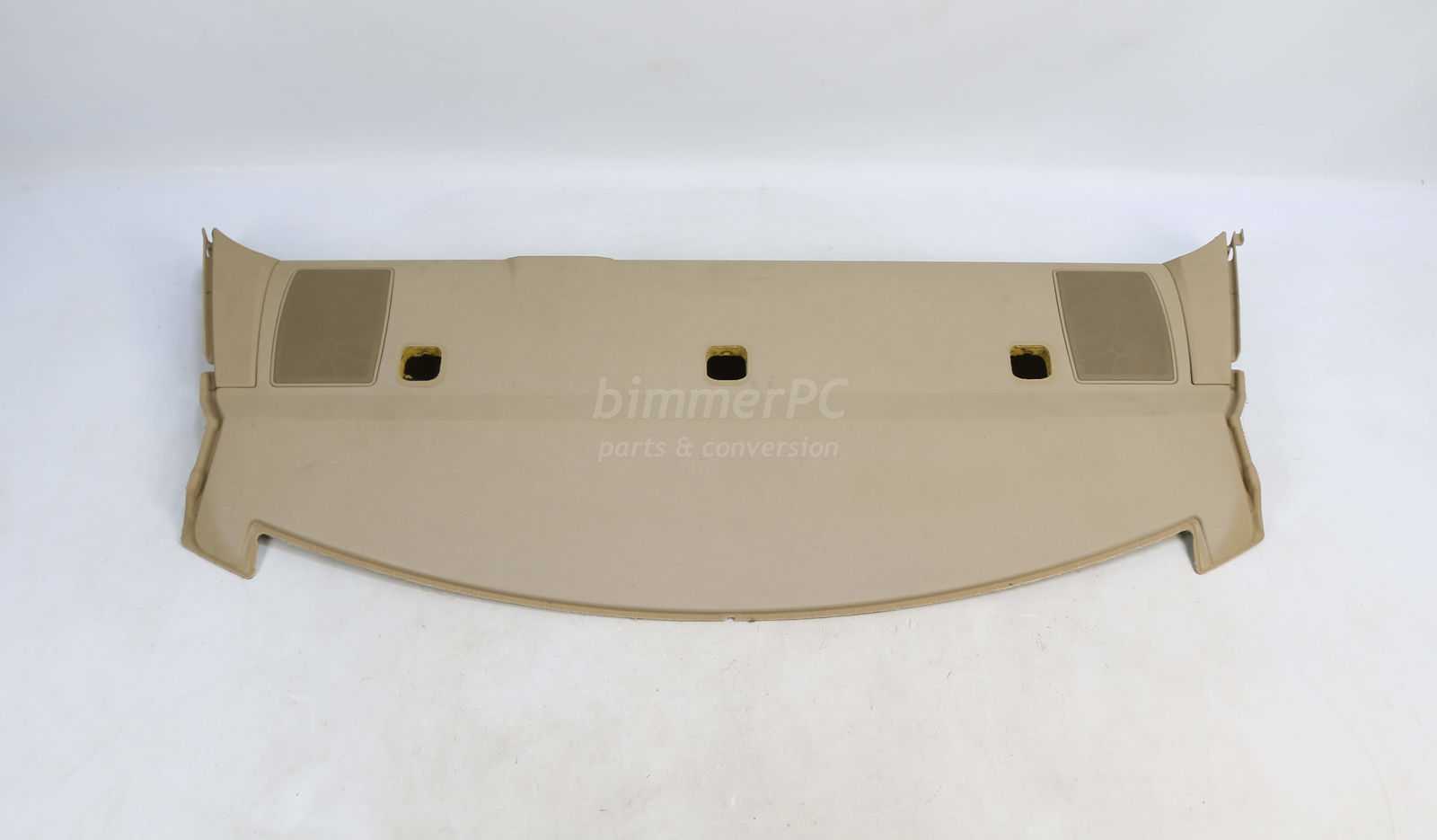 Picture of BMW  Rear Parcel Shelf Audio Speaker Cover Tan Sand Beige E60 for sale