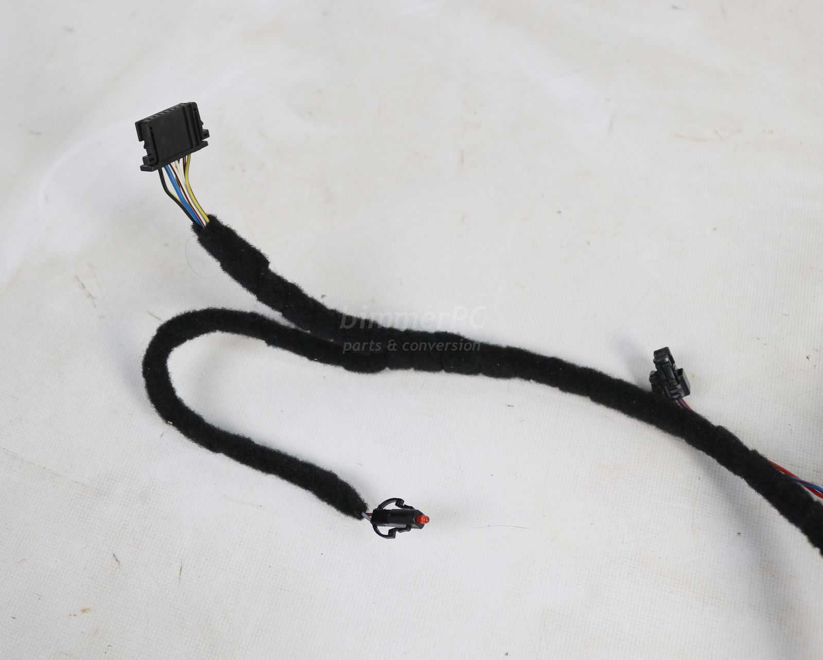 Picture of BMW 61126966546 Left Front Drivers Door Wiring Harness w Light Package E60 E61 for sale