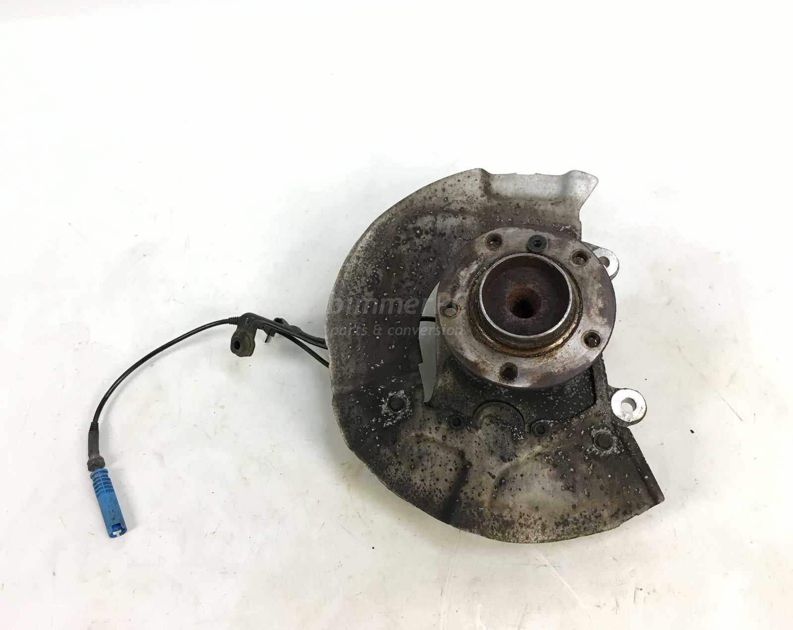 Picture of BMW 31216760953 Left Front Drivers Wheel Hub Bearing Carrier Steering Knuckle Kingpin E60 RWD for sale