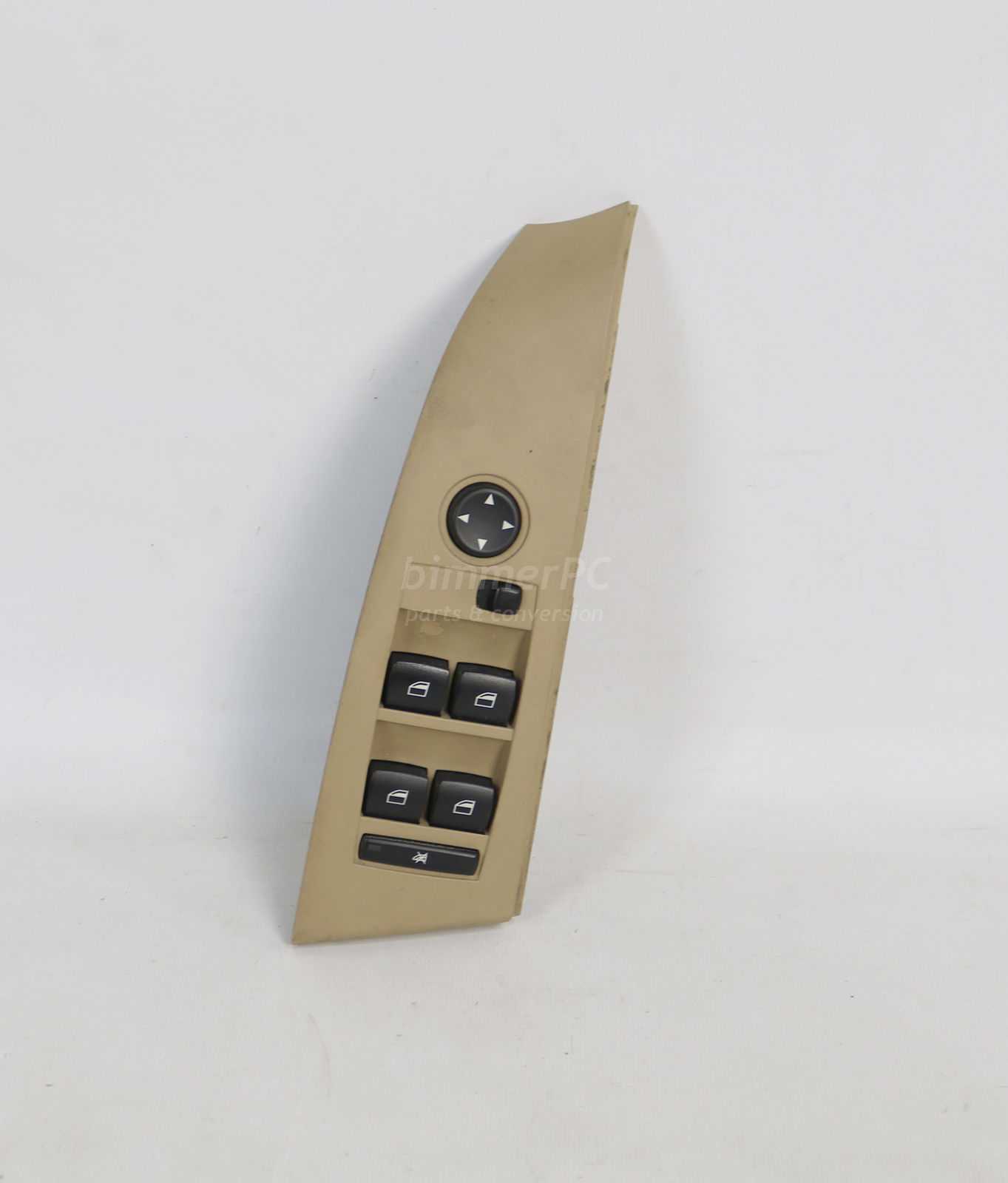 Picture of BMW 61316951905 Beige Drivers Master Power Windows Mirrors Adjustment Switches E60 E61 for sale