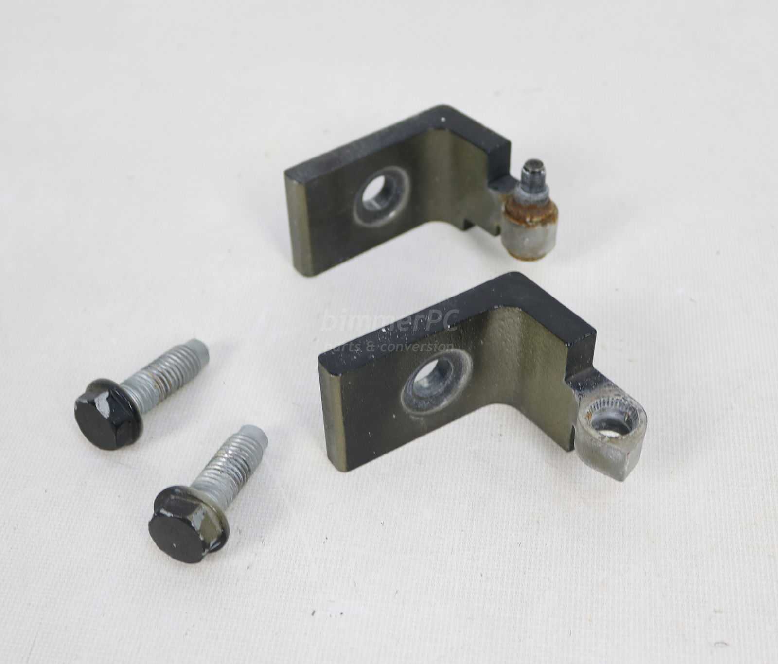 Picture of BMW  Left Drivers Front Door Hinges Mounting Brackets E60 M5 E70 X5 E71 X6 for sale